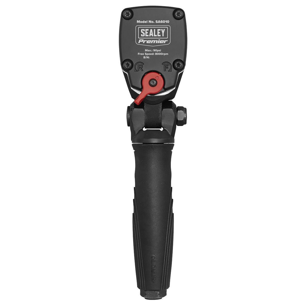 Sealey Air Impact Wrench 1/2"Sq Drive Super Stubby Twin Hammer SA6010