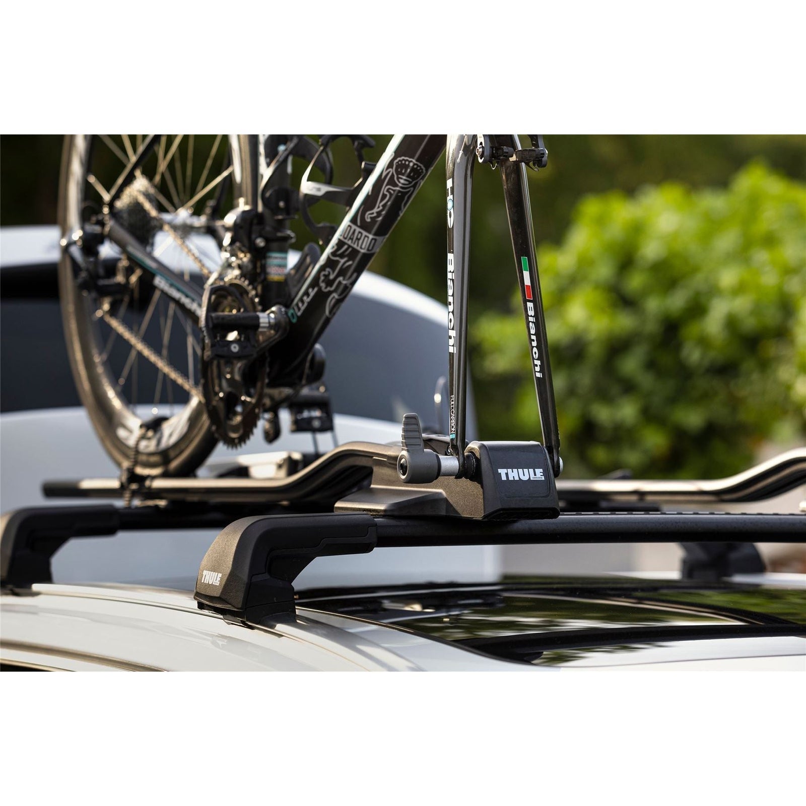 Thule Fast Ride roof bike rack fork mount black Roof Bike Rack