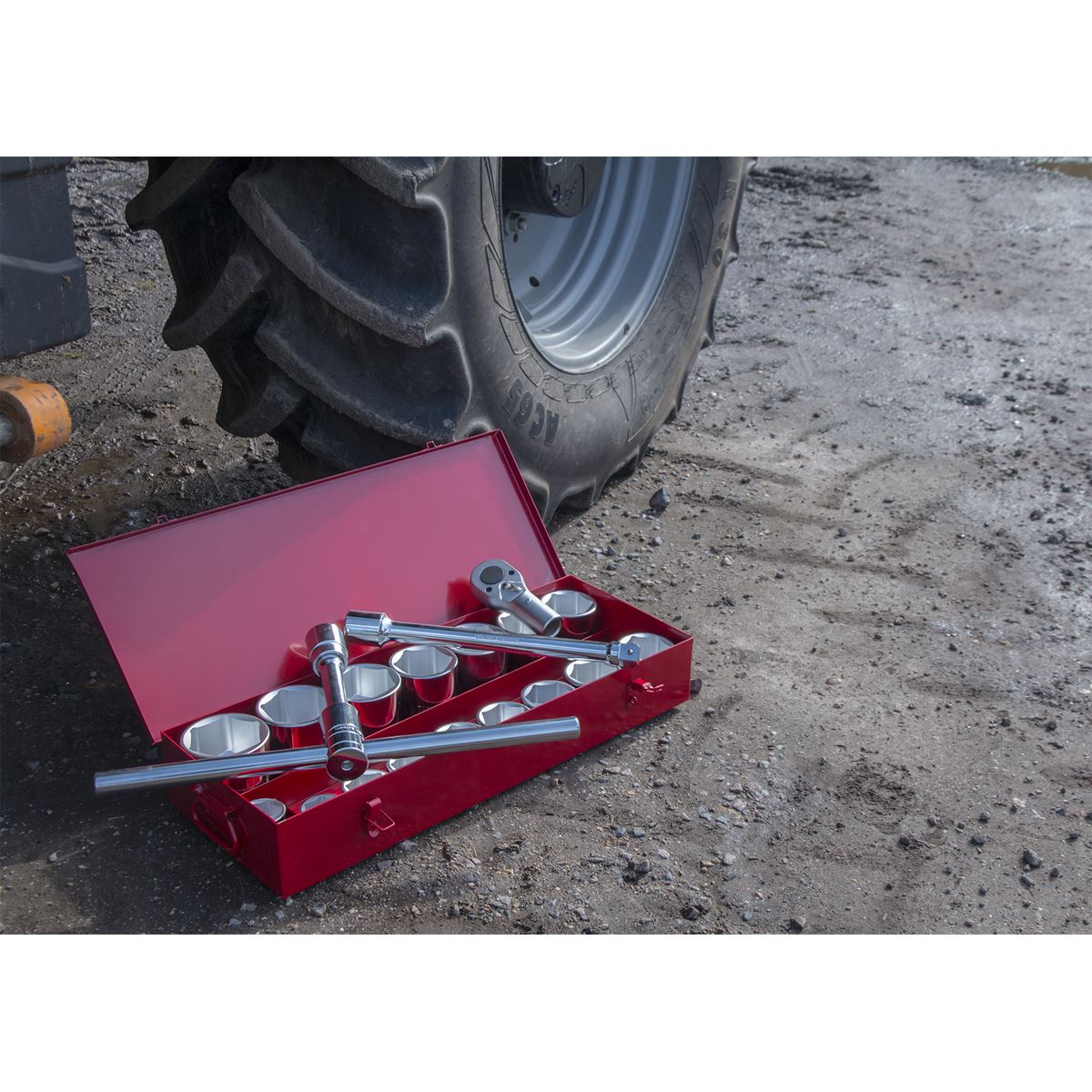 Sealey Premier Premier Socket Set 1"Sq Drive 22pc AK261
