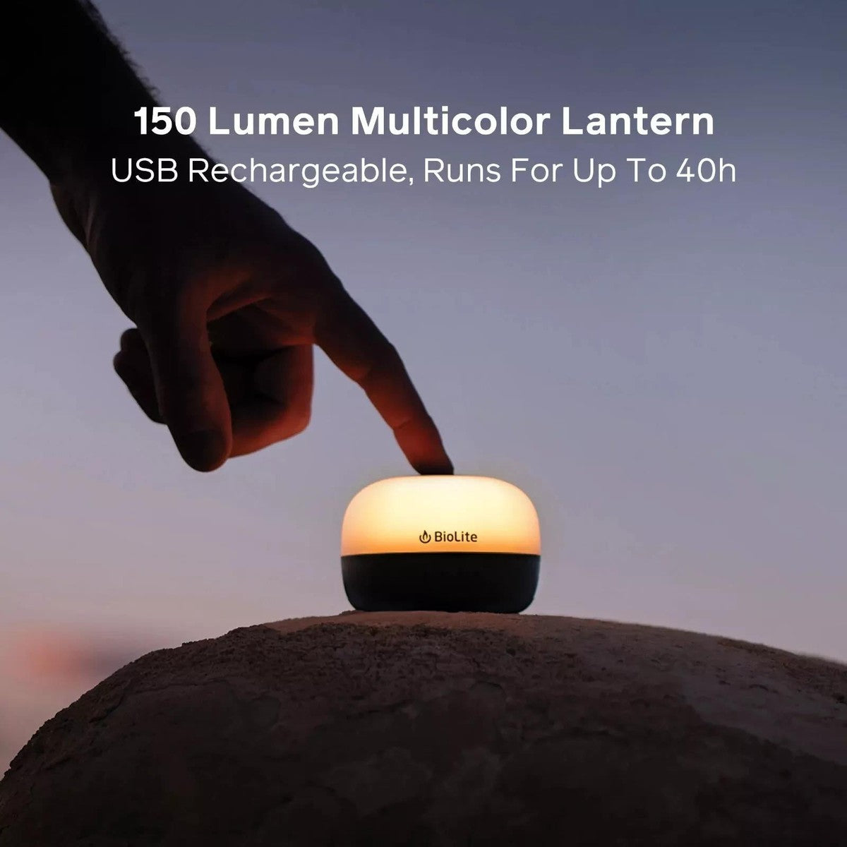 Biolite Alpenglow Mini 150 Lumen USB Camping Lantern