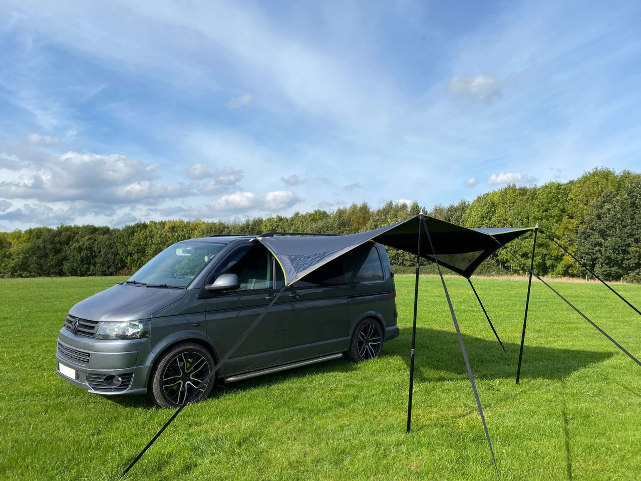 Olpro Modern Shade Canopy (Charcoal & Lime)