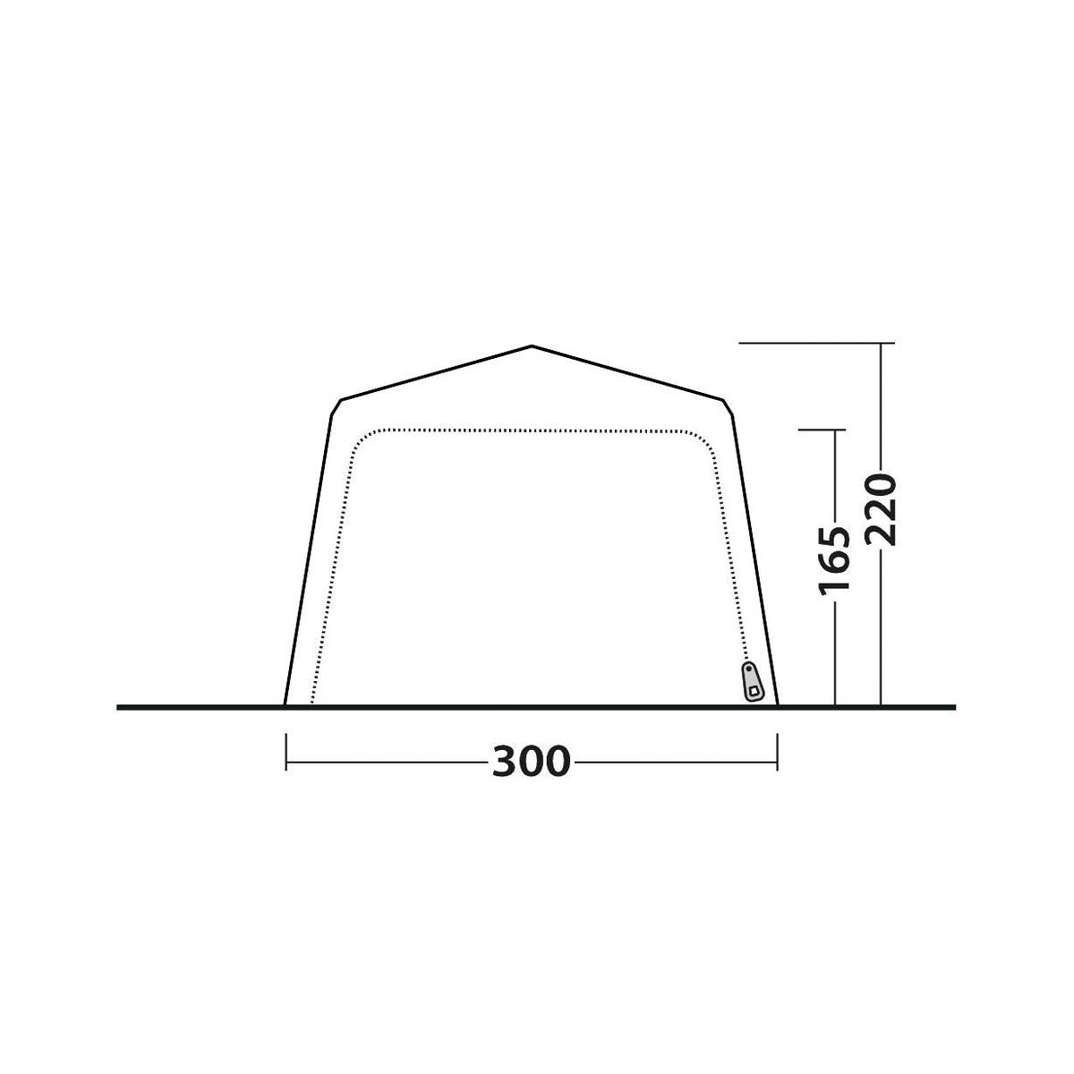 Outwell Fastlane 300 Shelter Event Shelter