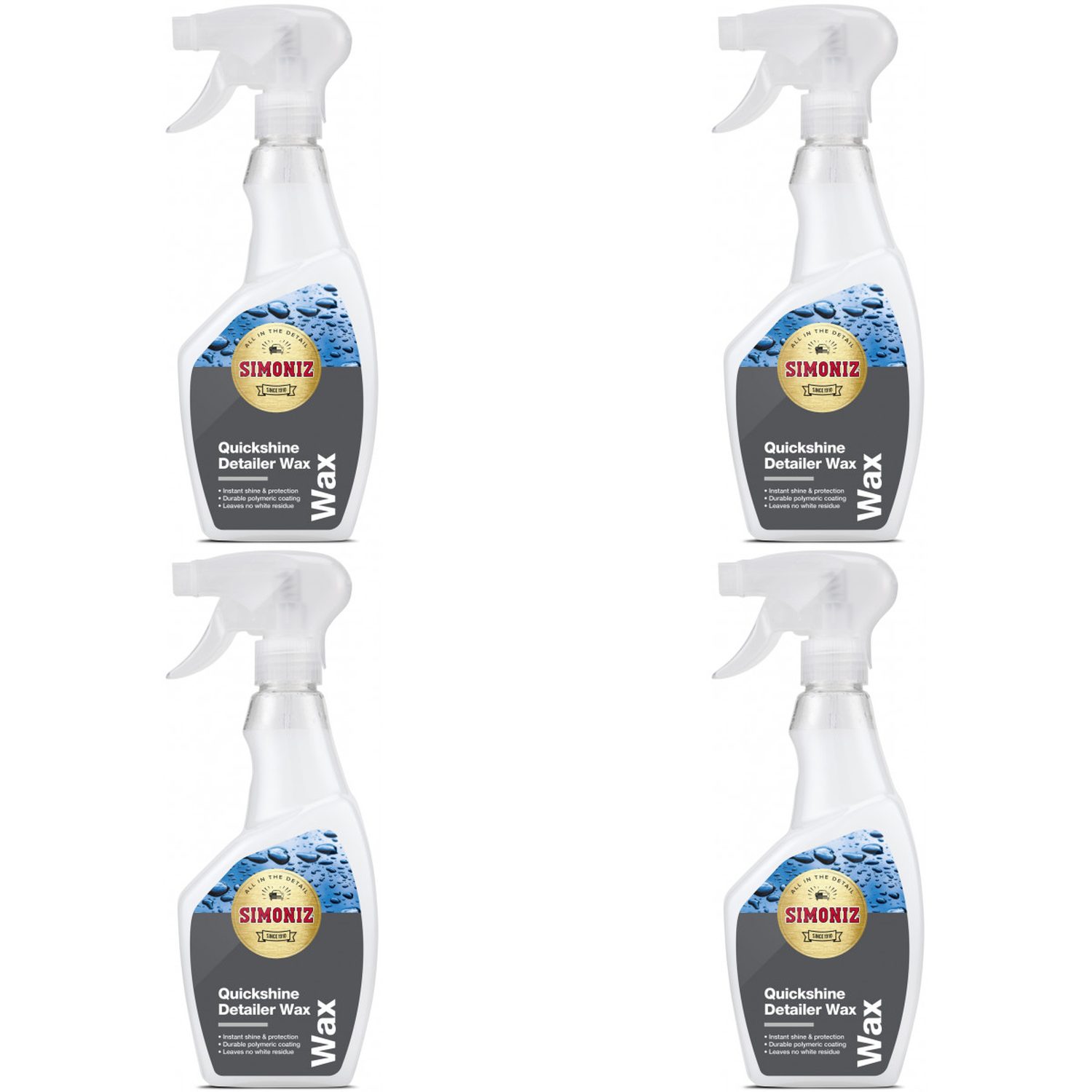 Simoniz Quickshine Detailer 500ml - Instant Shine & Protection