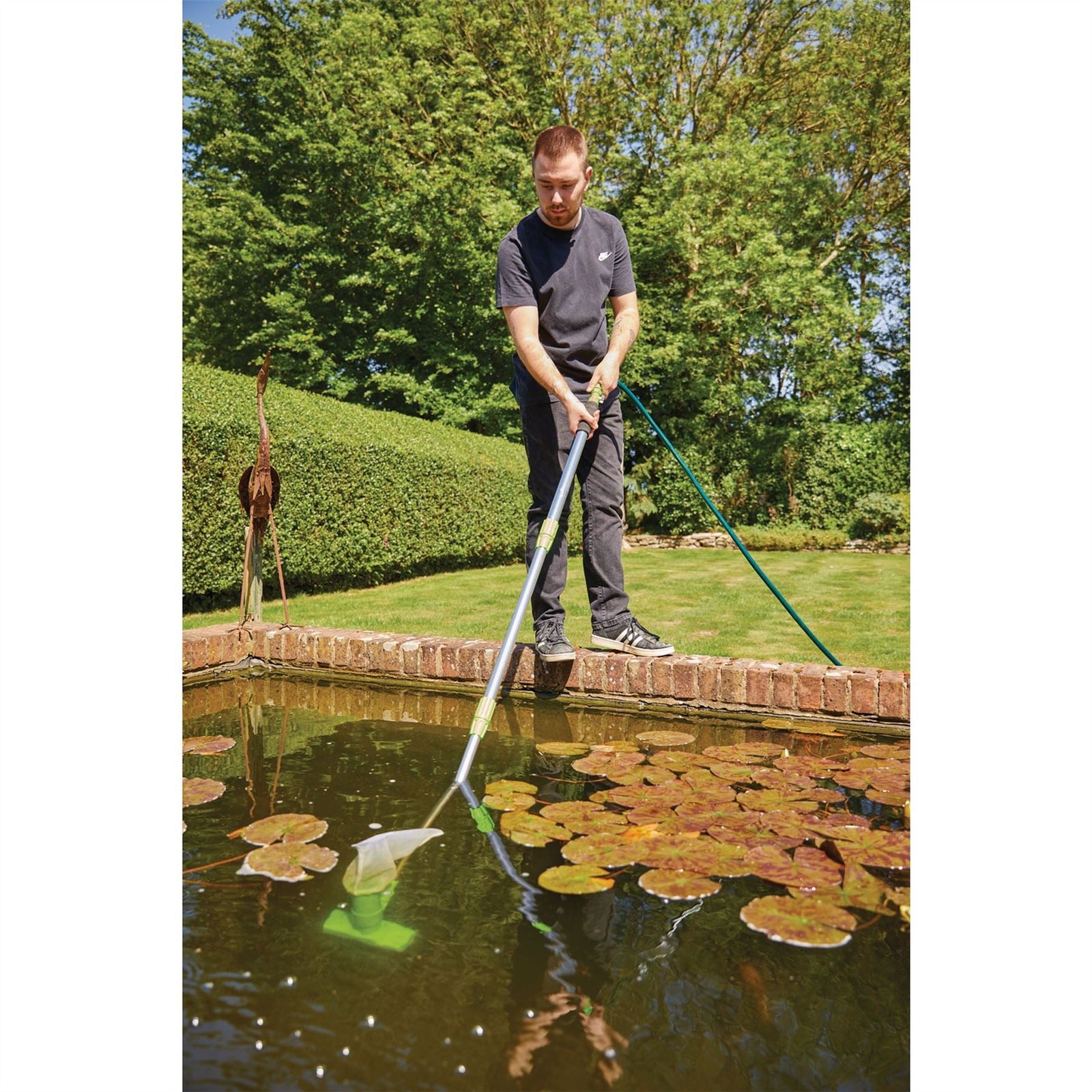 Draper Pond and Pool Vacuum Cleaning Kit (4 Piece) 10000