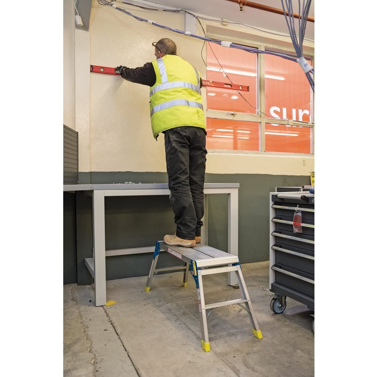 Draper 2 Step Aluminium Working Platform 83997
