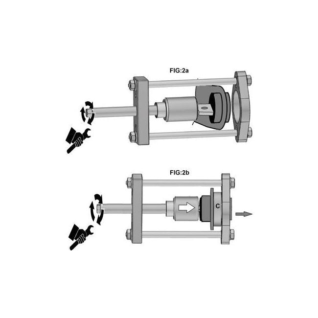 Laser Rear Trailing Arm Bush Tool - for Ford Focus 7960