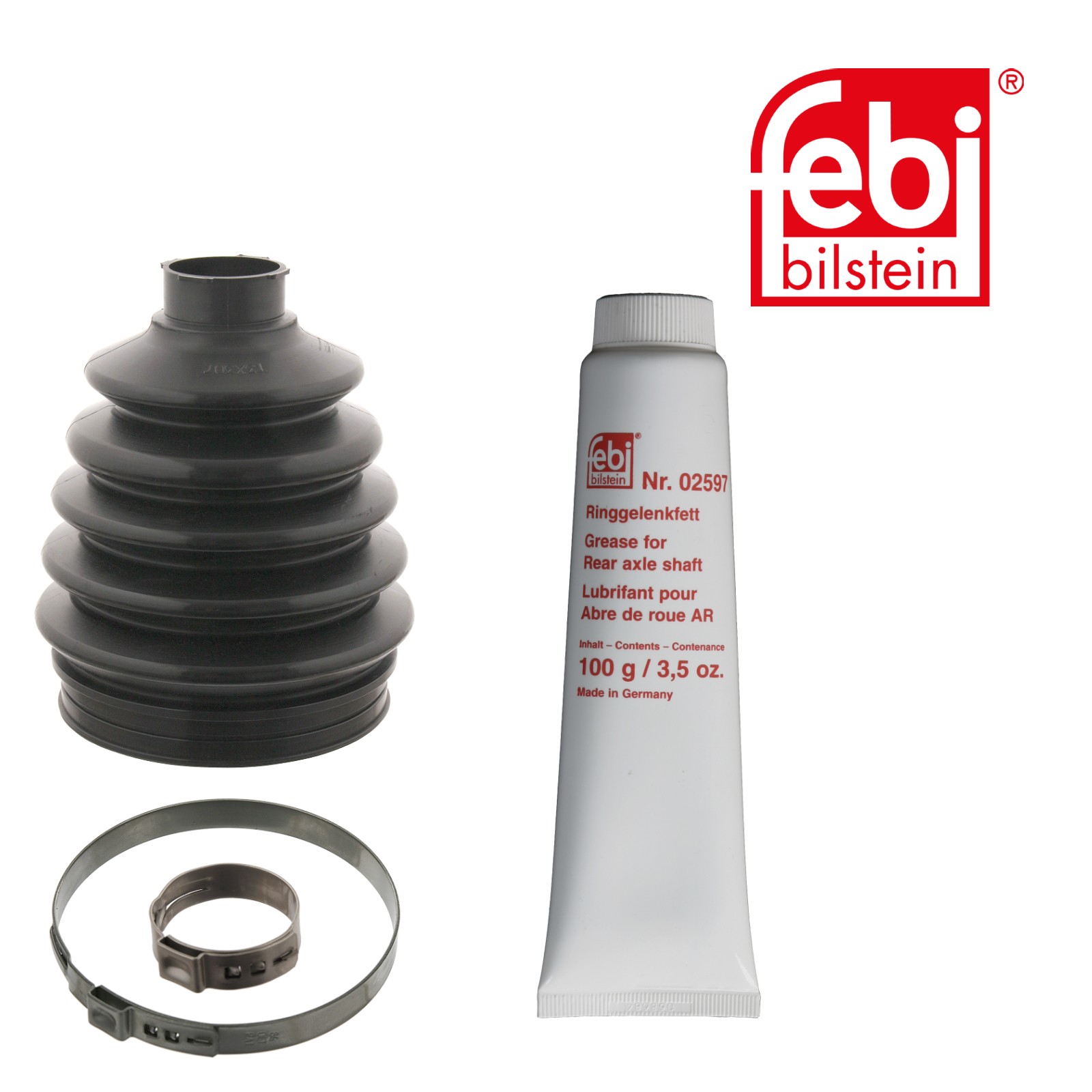 Febi Drive Shaft Bellow Kit Wheel Side Thermoplast 29963