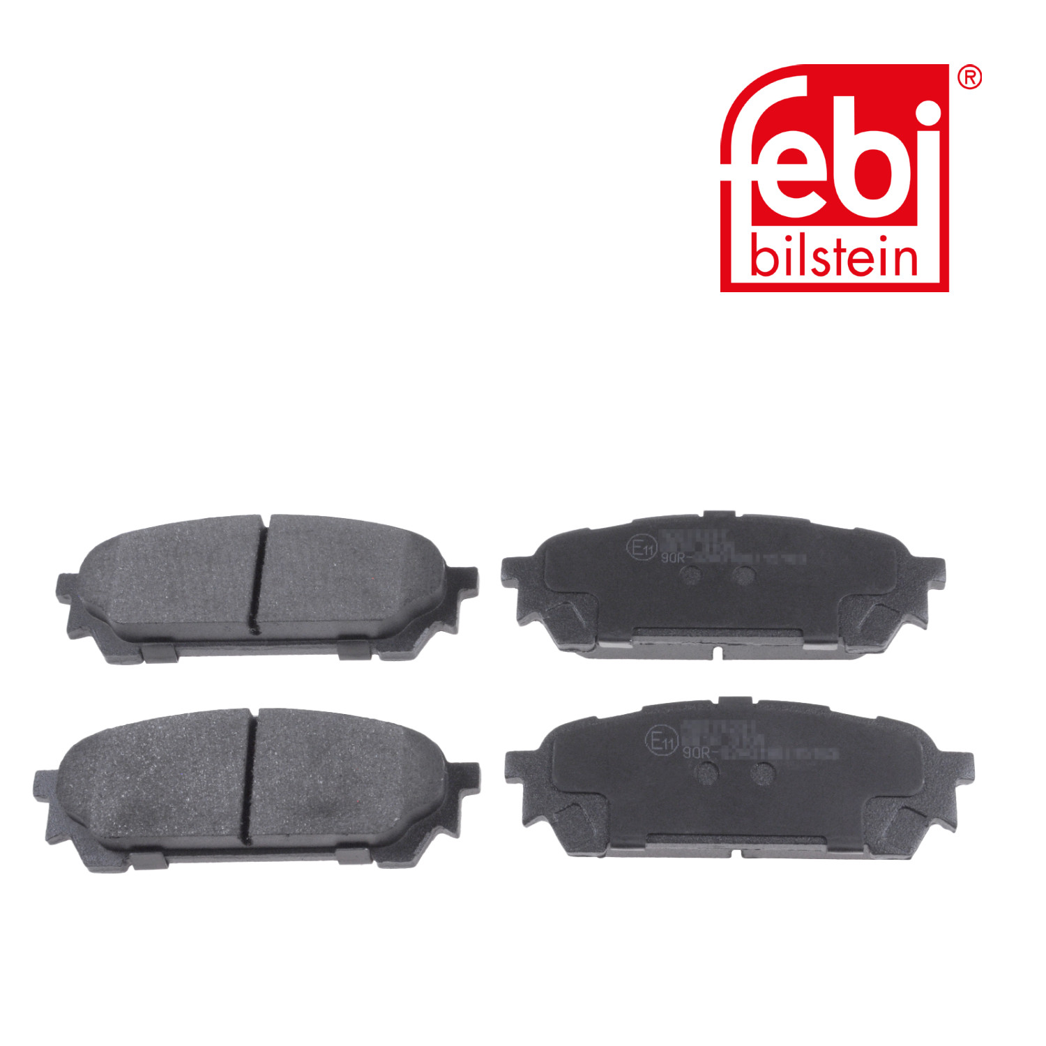 Febi Rear Brake Pad Set 170666