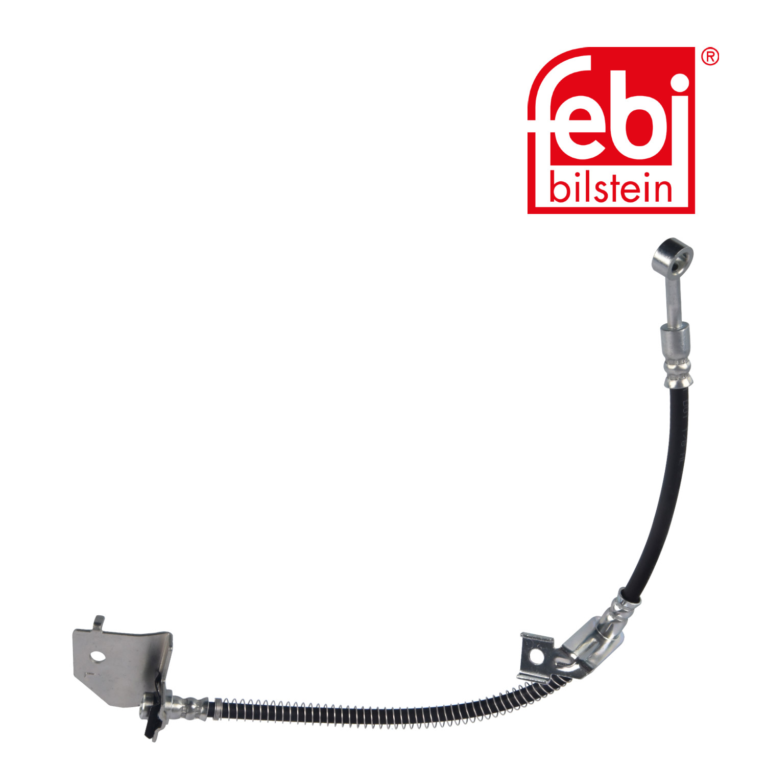 Febi Brake Hydraulic Hose Line Front Left 181348