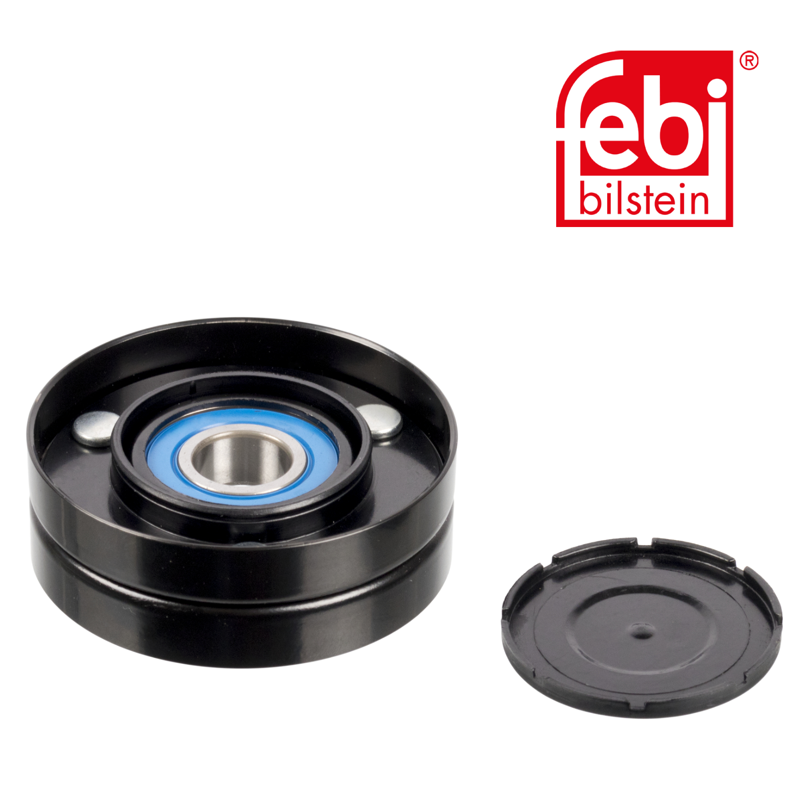 Febi V-Ribbed Belt Deflection/Guide Pulley 19734