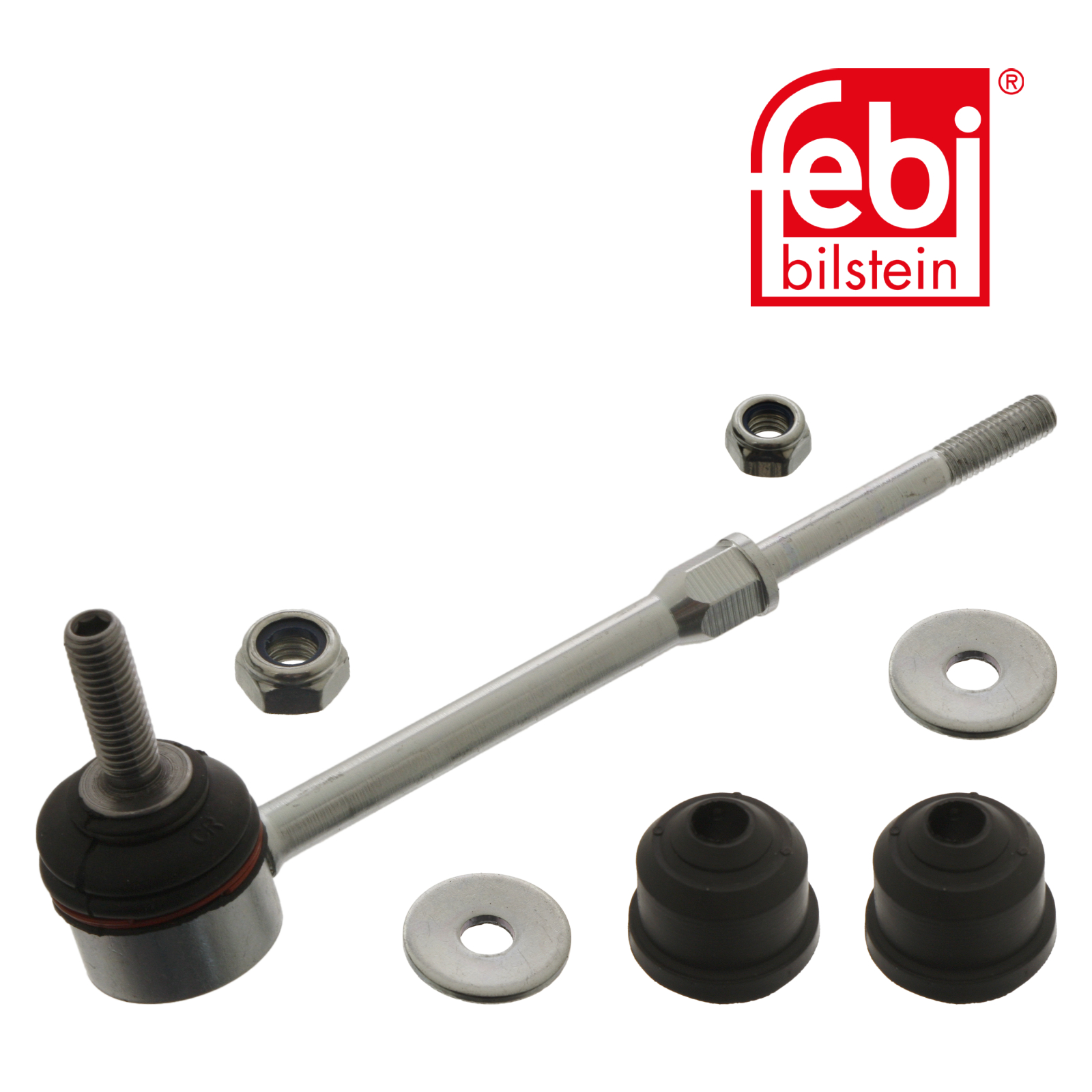 Febi Stabiliser Bar Link Coupling Rod Rear Right 39835