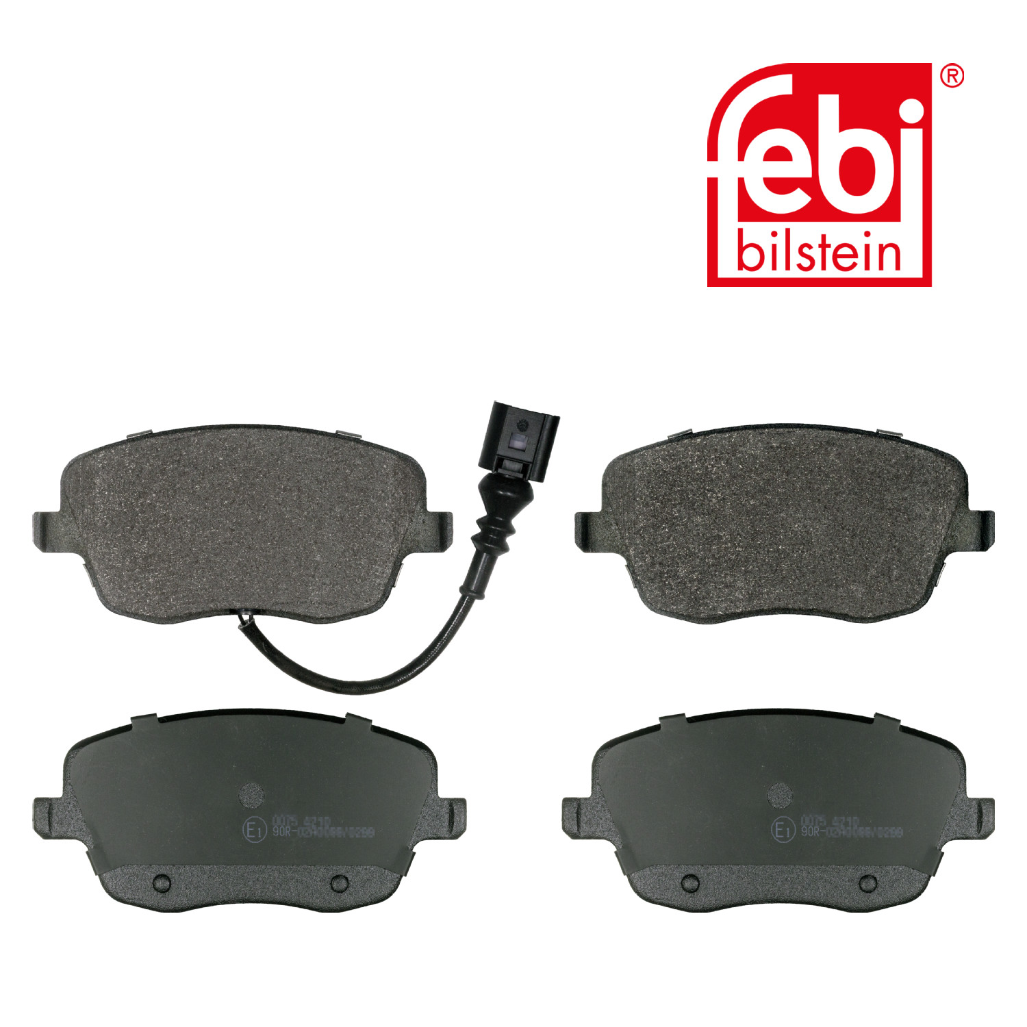 Febi Front Brake Pad Set 16998
