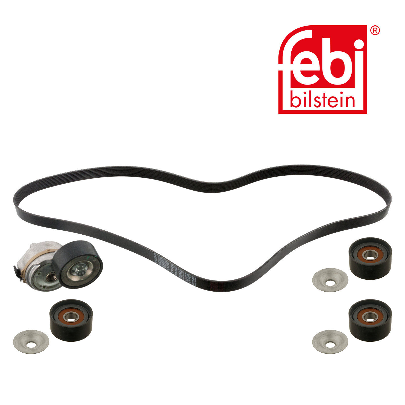 Febi V-Ribbed Belt Set 45968