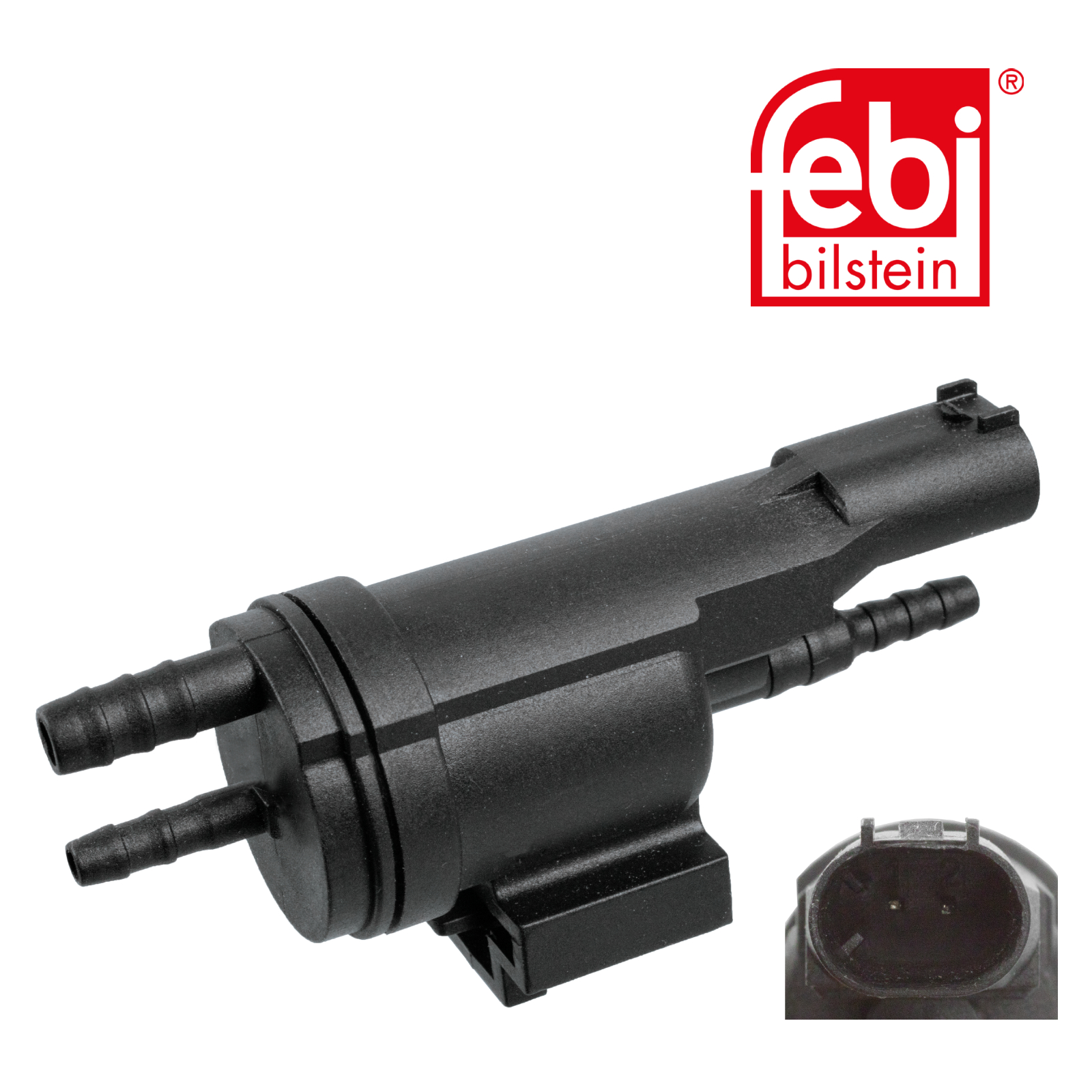 Febi Exhaust Control Pressure Converter 2 Connectors 12V 108834