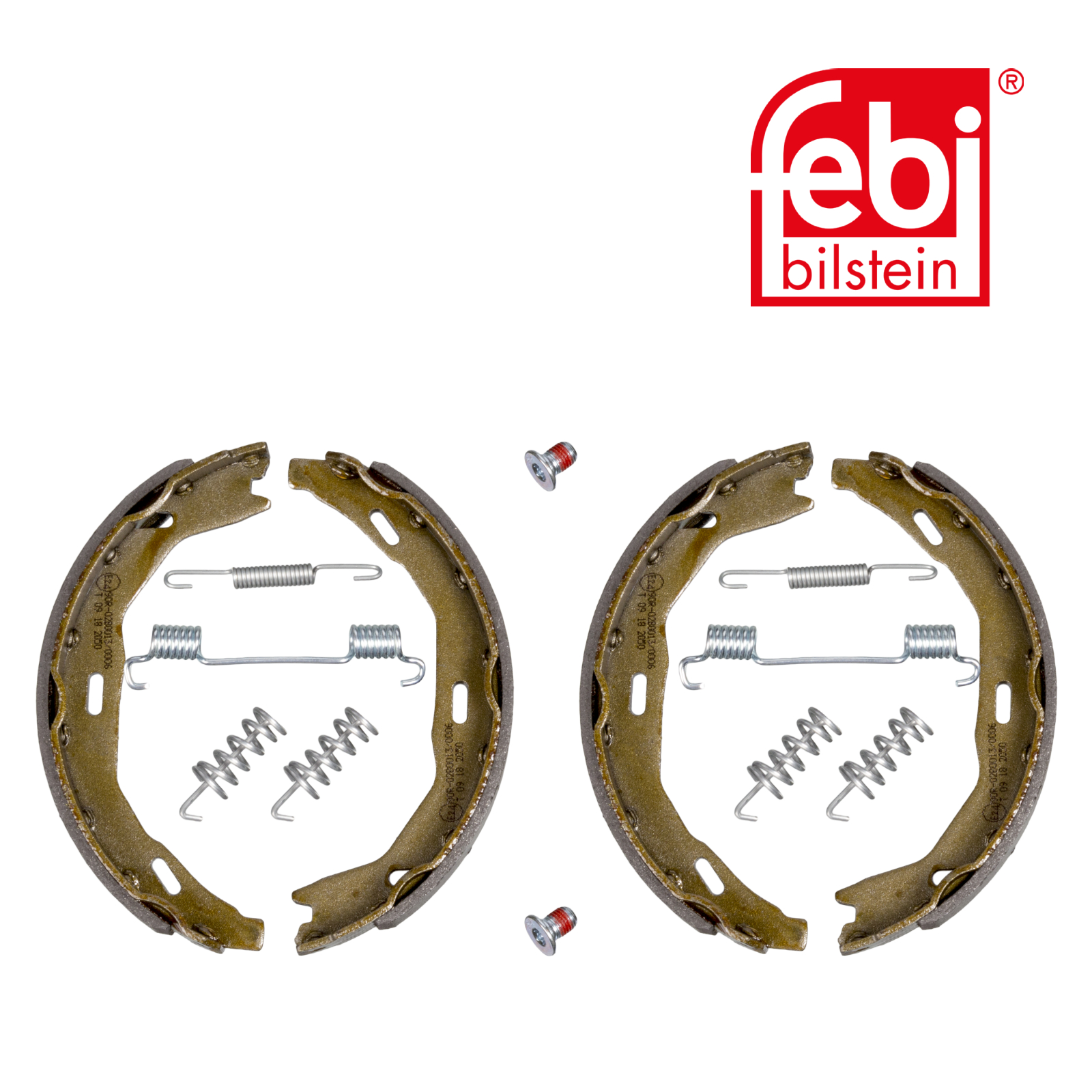 Febi Parking Brake Shoe Set Rear 32793