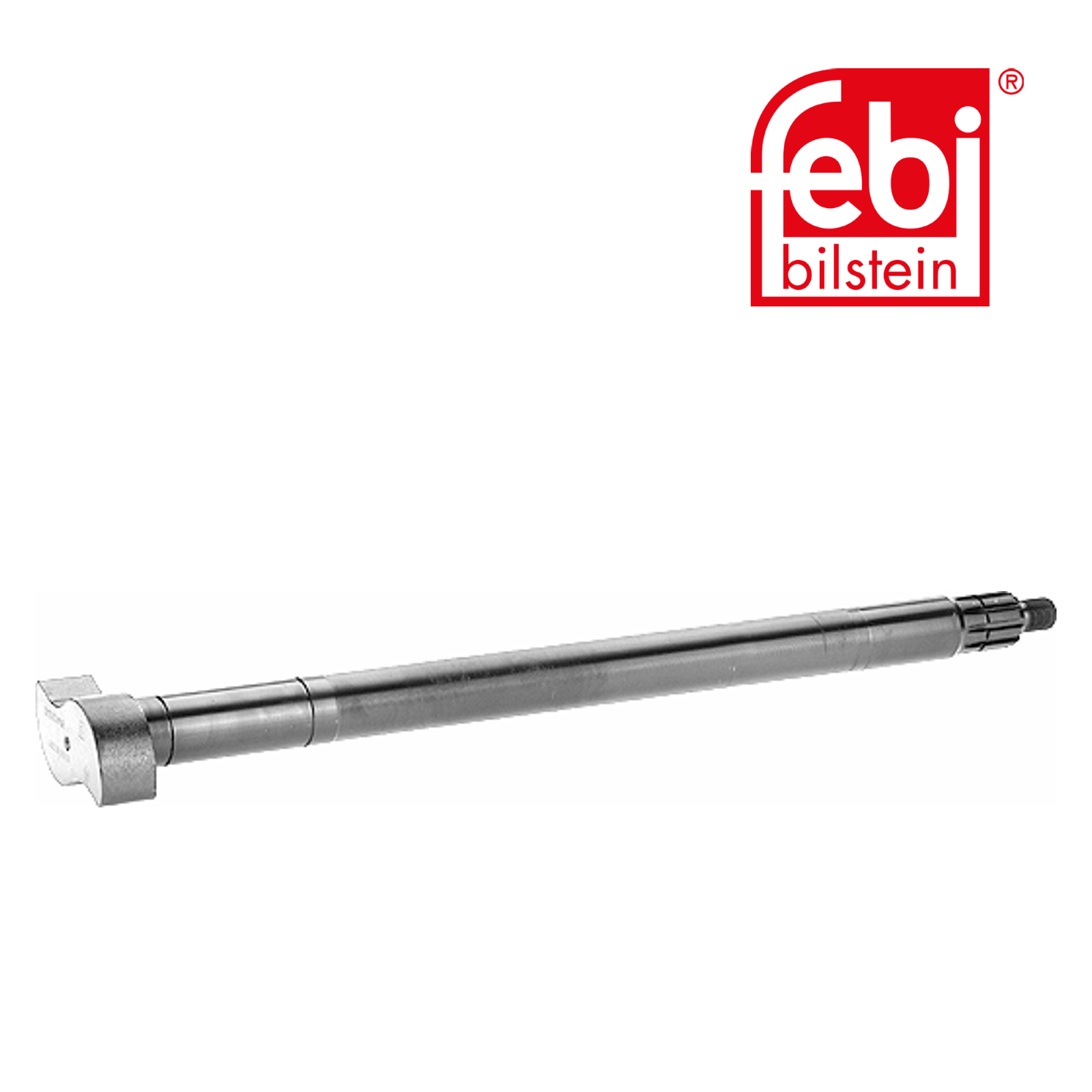 Febi Drum Brake Brake Shaft 108mm OD Left 10475