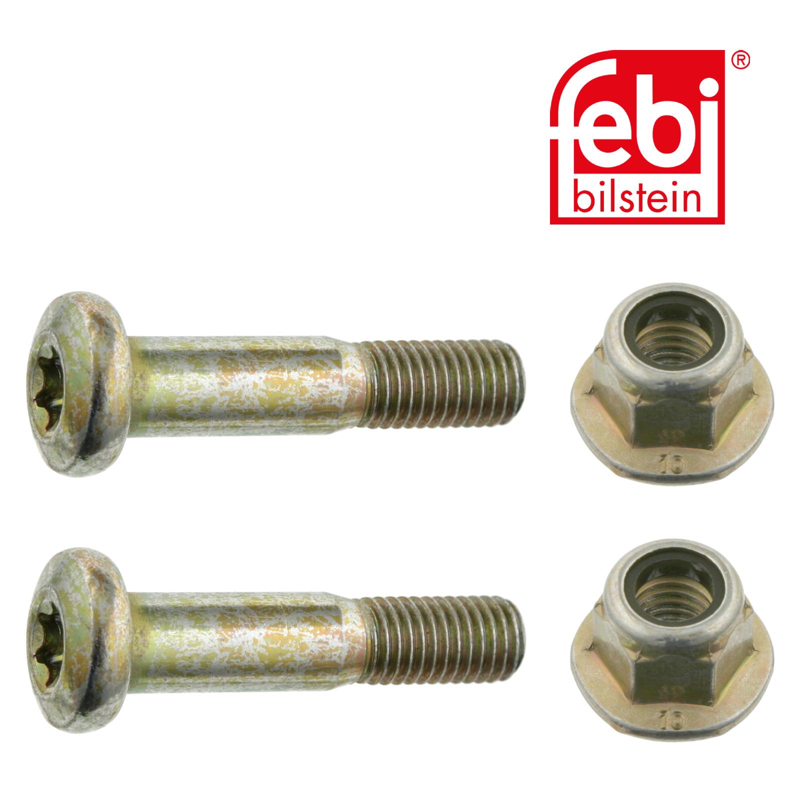 Febi Ball Joint Clamping Bolt Set Front 24395