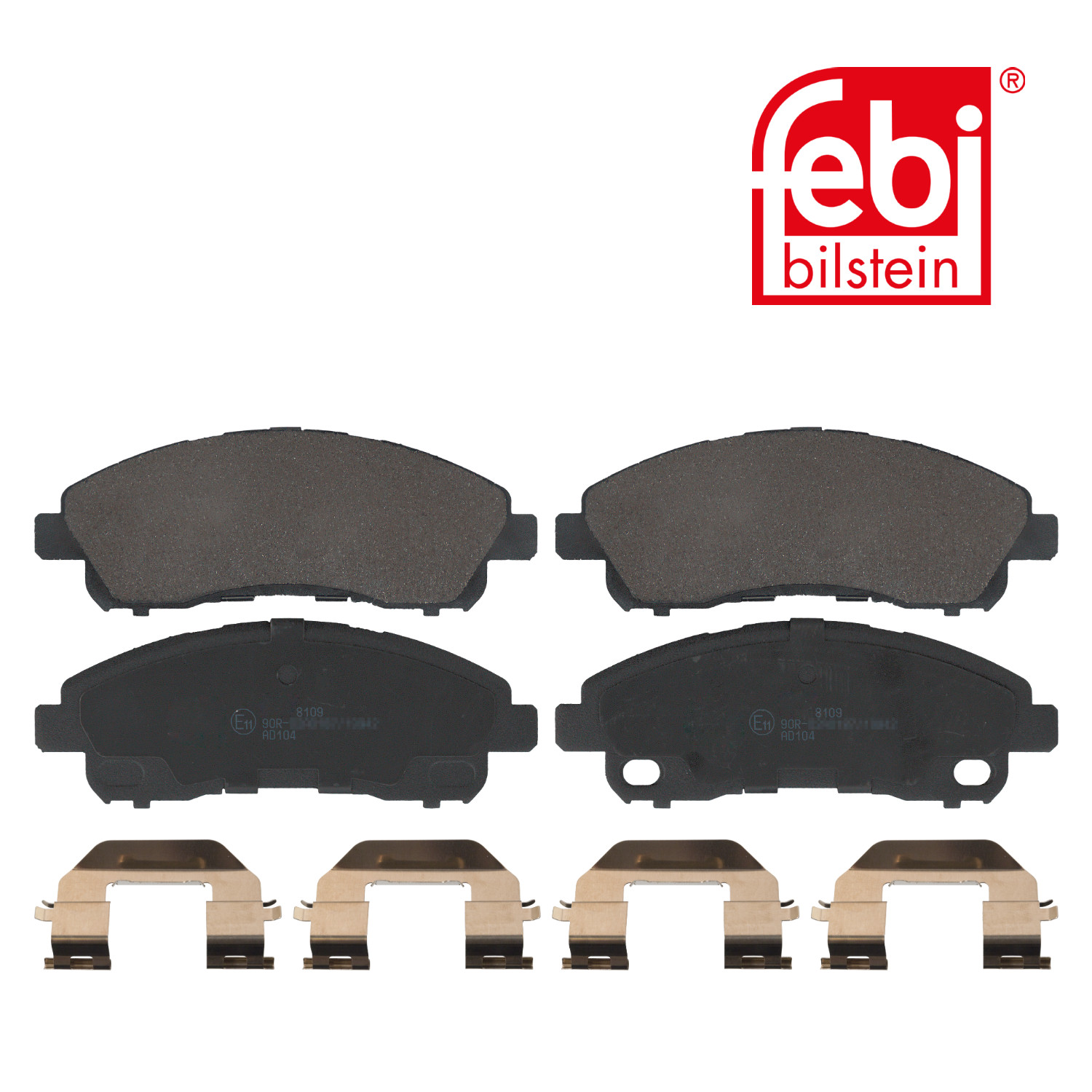 Febi Rear Brake Pad Set 16948
