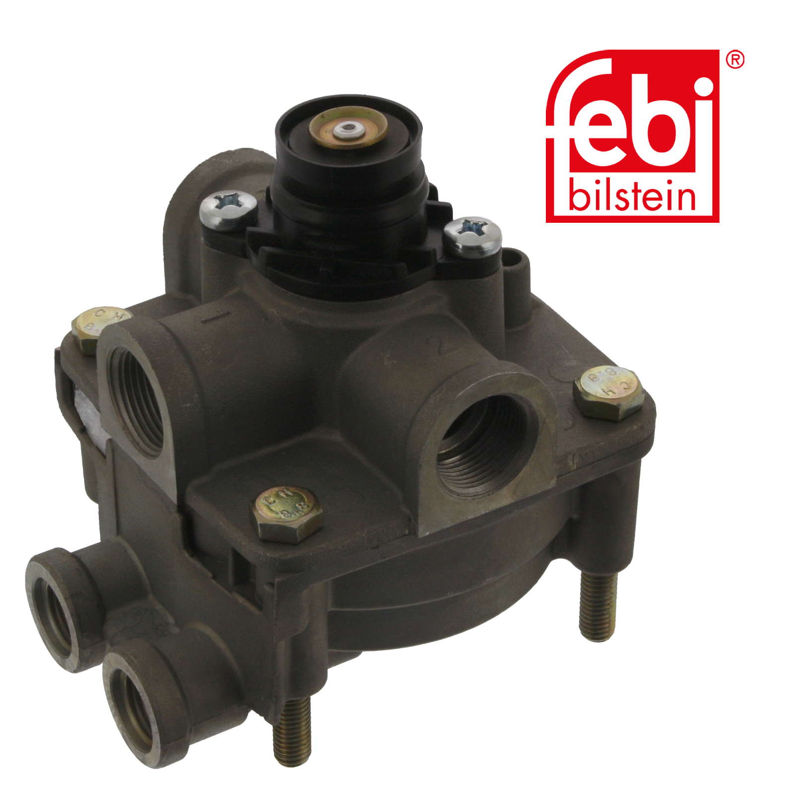 Febi Air Brake Relay Valve M8 x 1,5 5 Port 44574