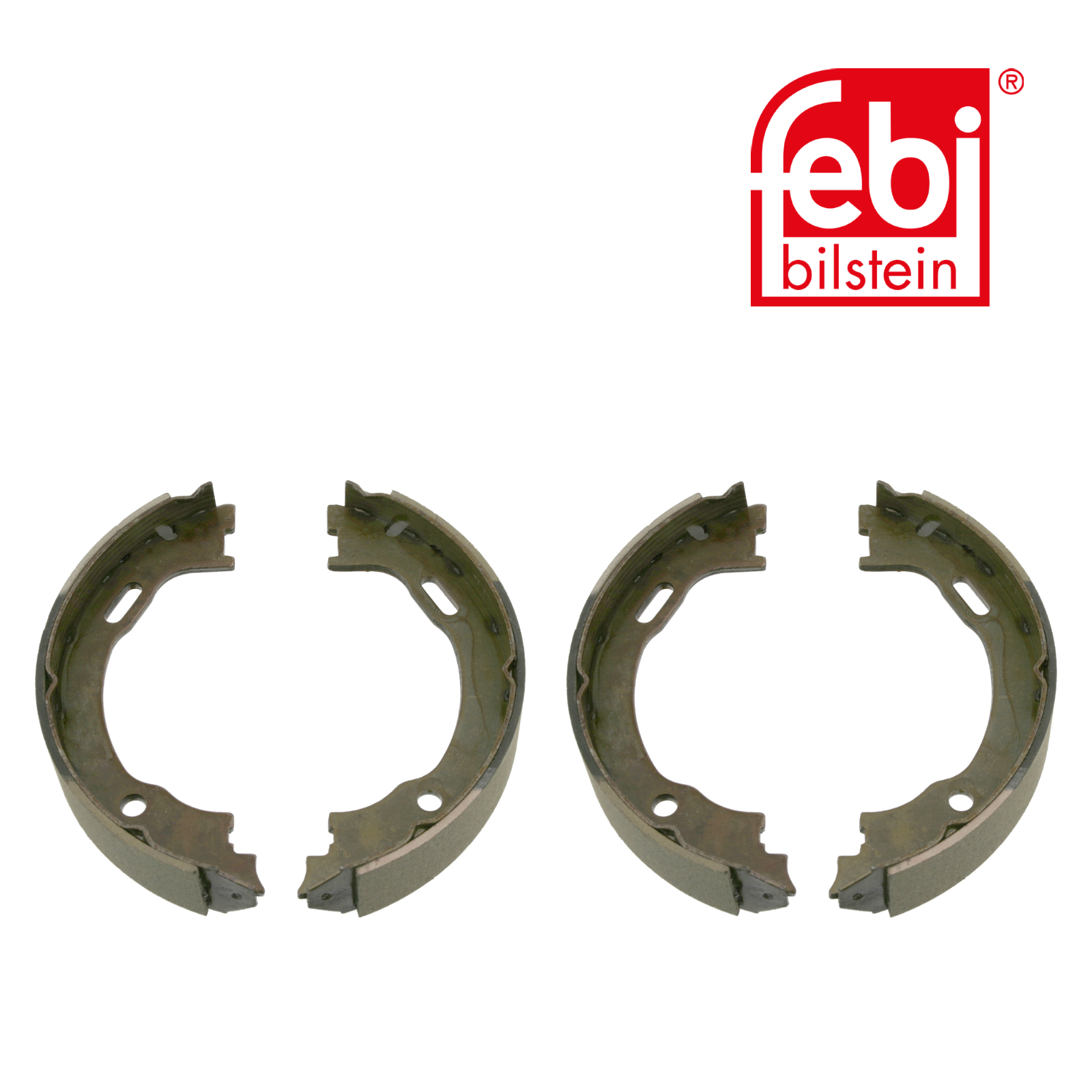 Febi Parking Brake Shoe Set Rear 23196