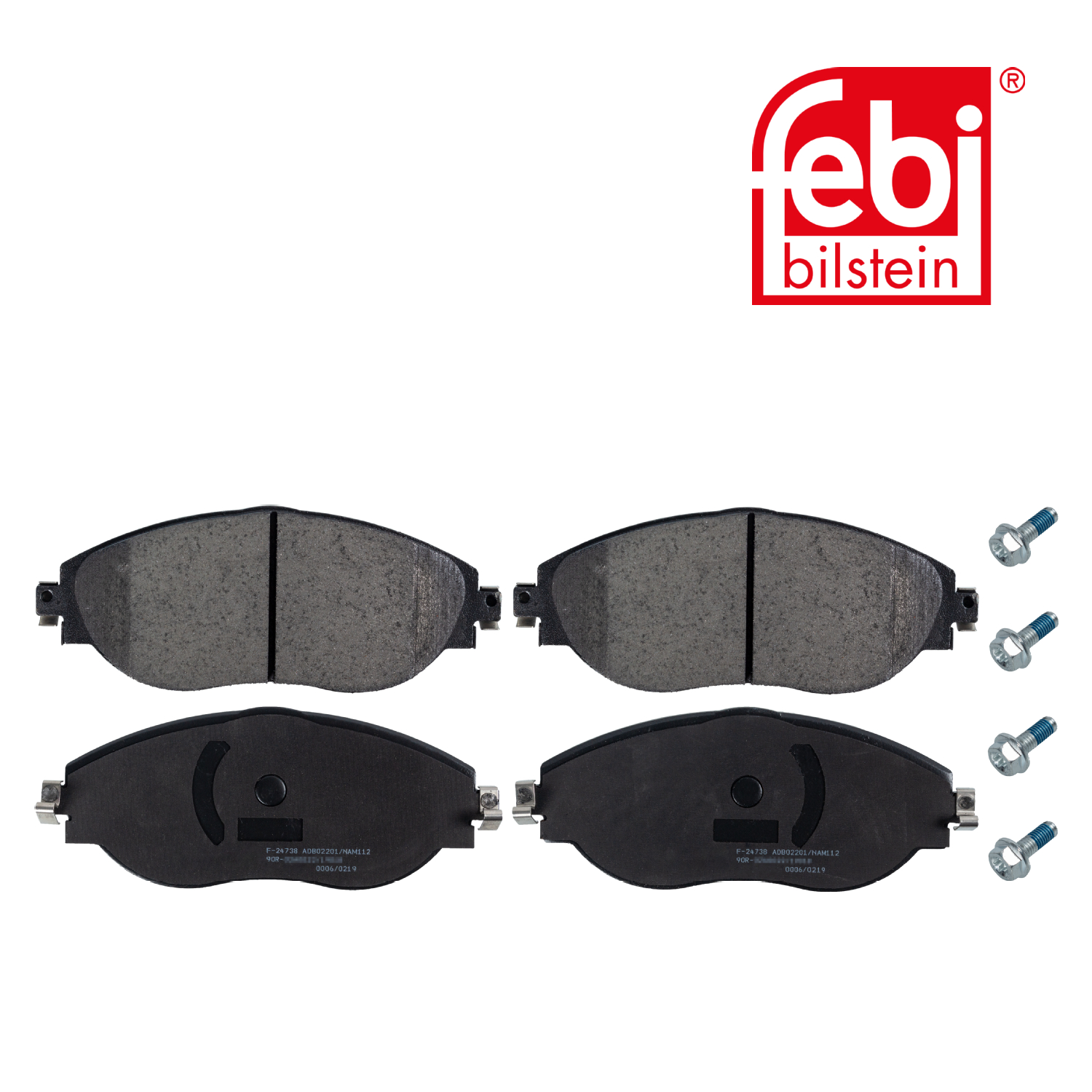 Febi Front Brake Pad Set 116243