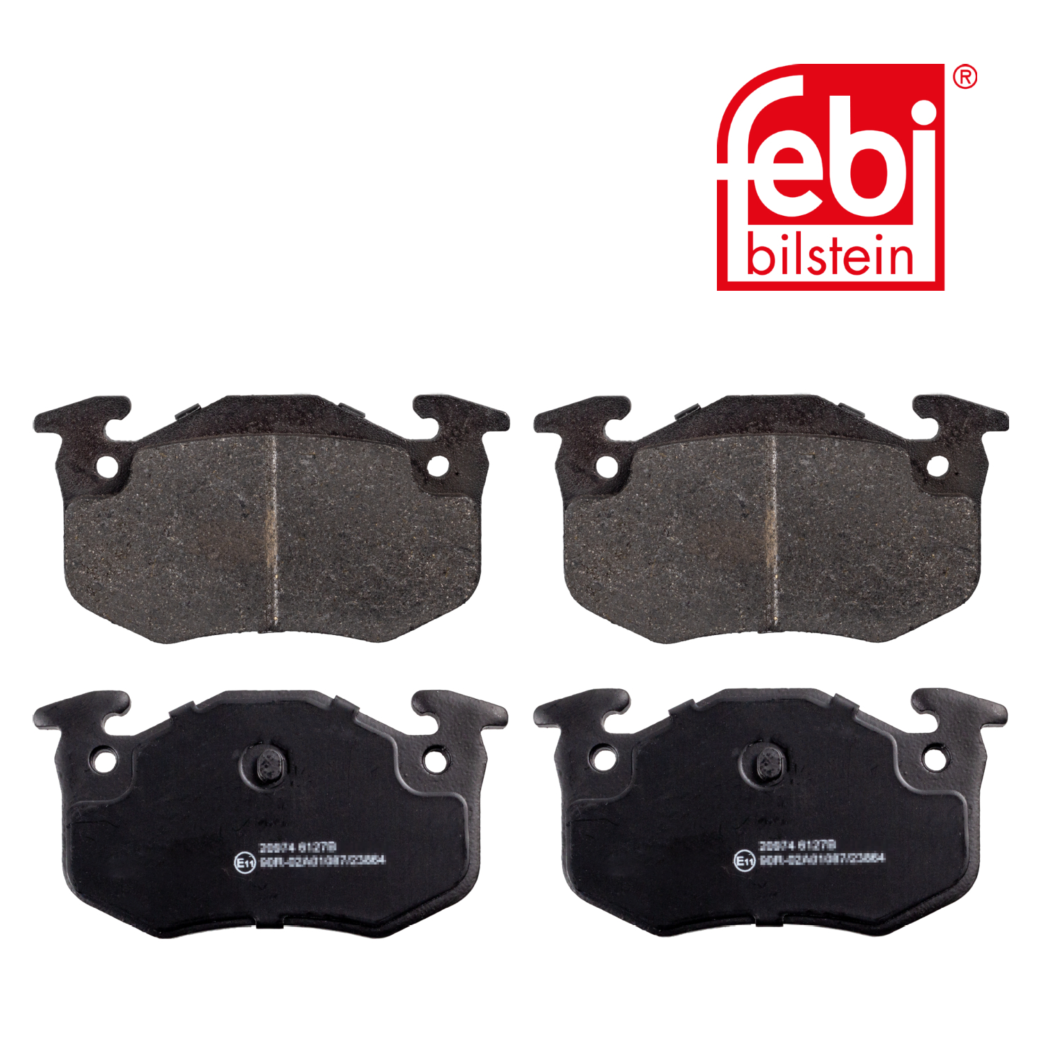 Febi Rear Brake Pad Set 16189