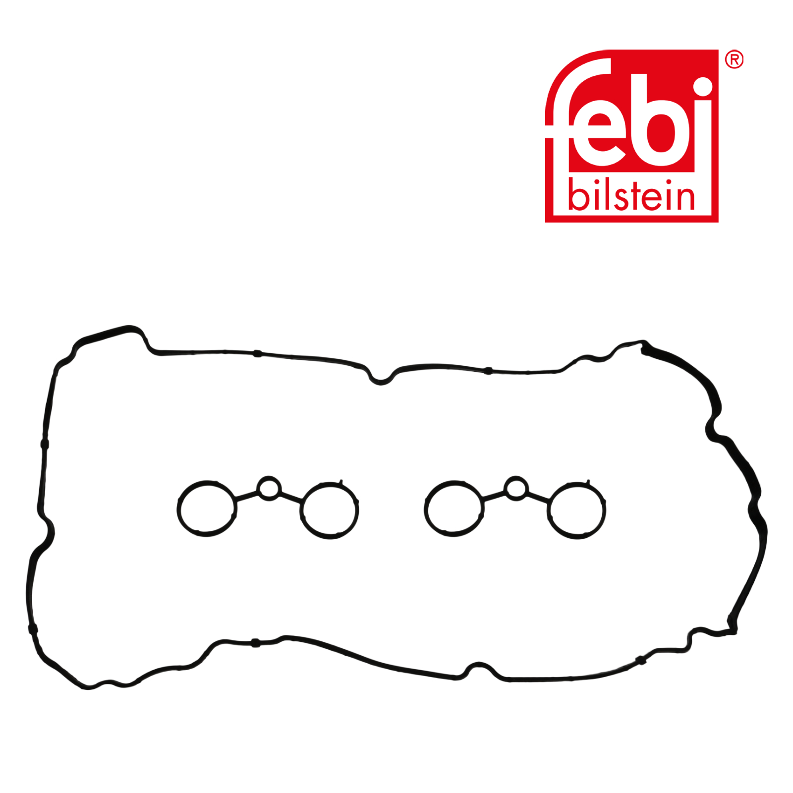 Febi Cylinder Head Cover Gasket Set ACM (Polyacrylate) 100187