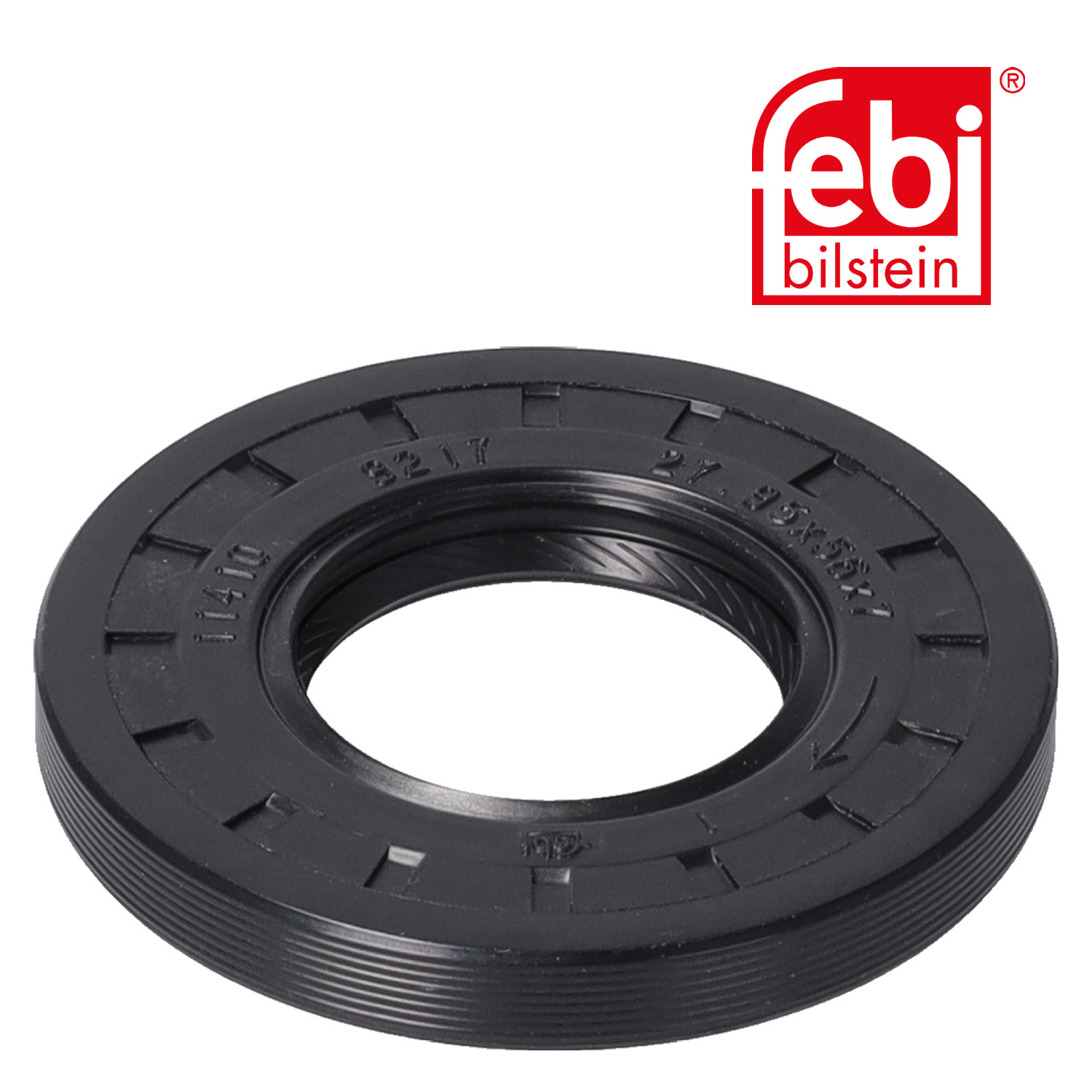 Febi Manual Transmission Flange Shaft Seal OD ID Thick 11410