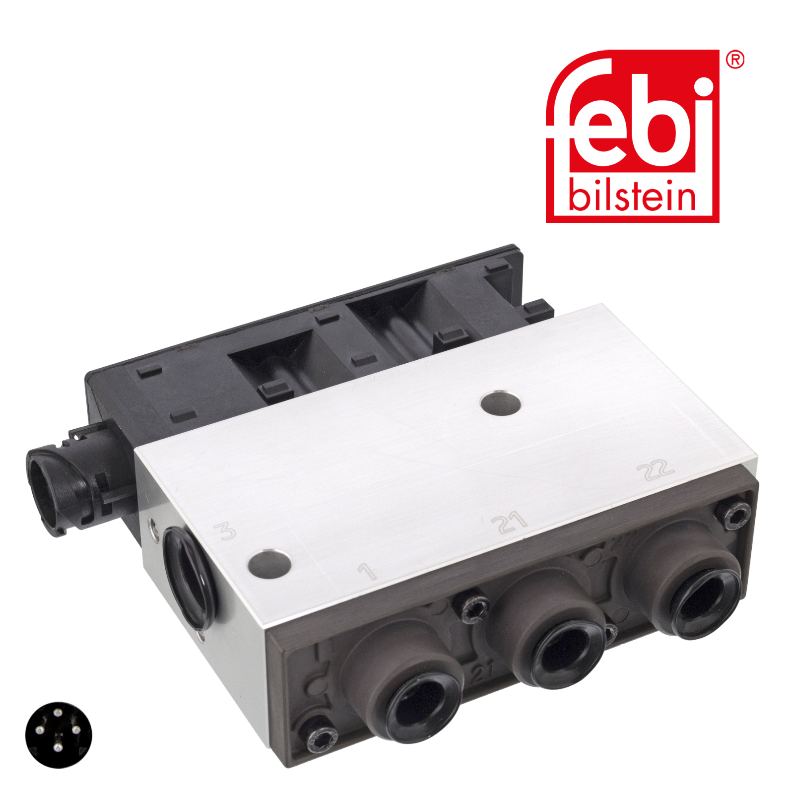 Febi Air Suspension Valve M22 x 1,5 Rear 43590