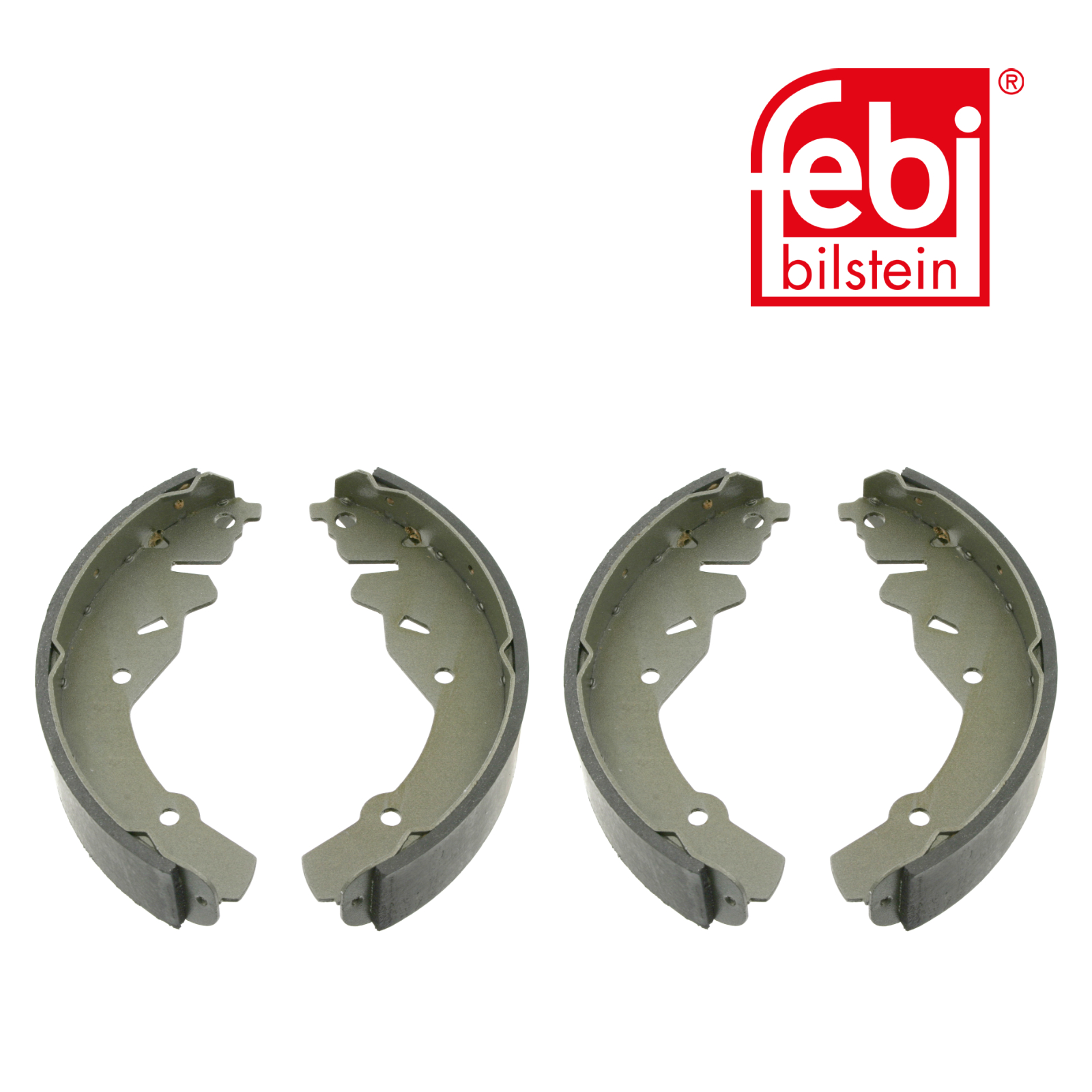 Febi Brake Shoe Set Axle Kit Rear 23999