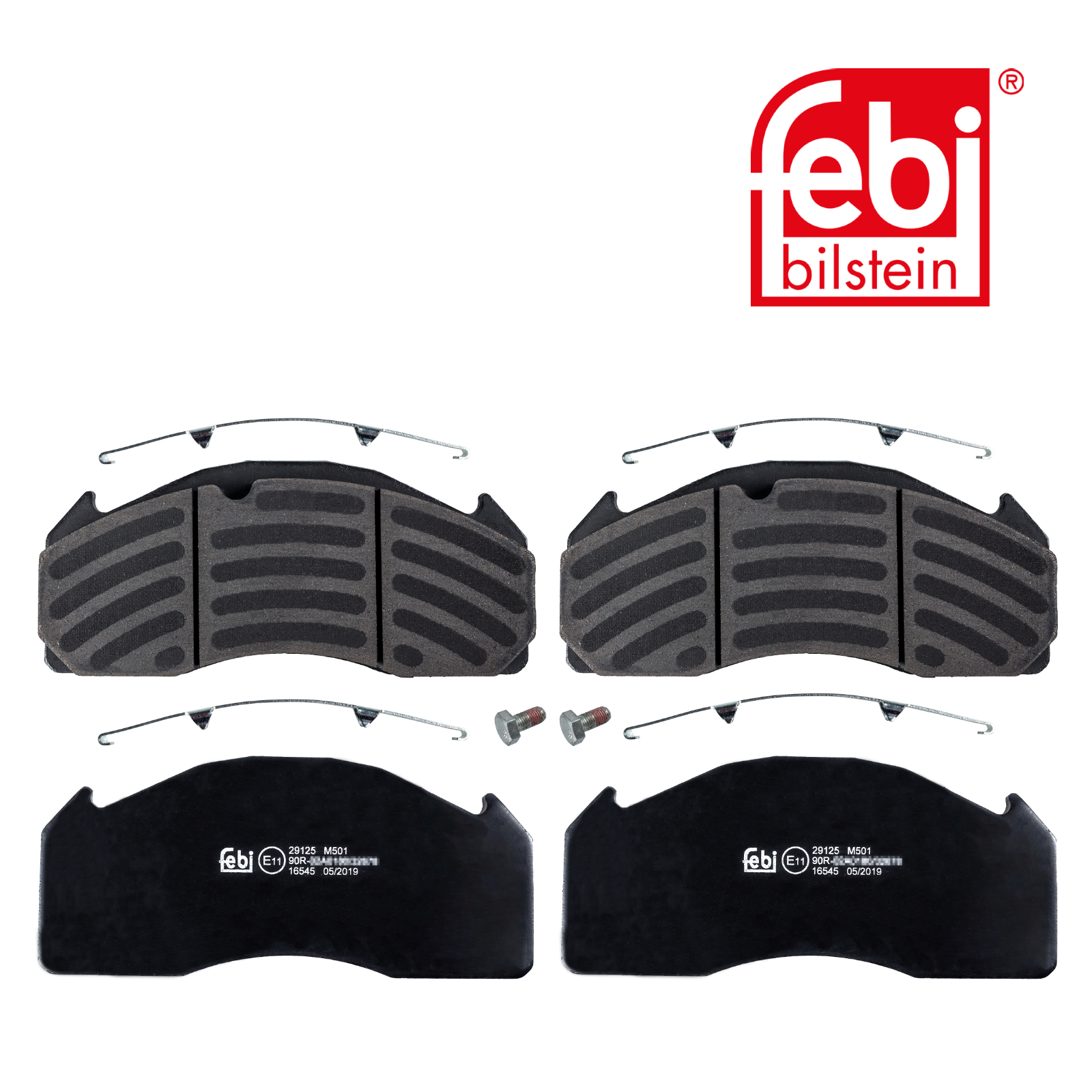 Febi Rear Brake Pad Set 16545