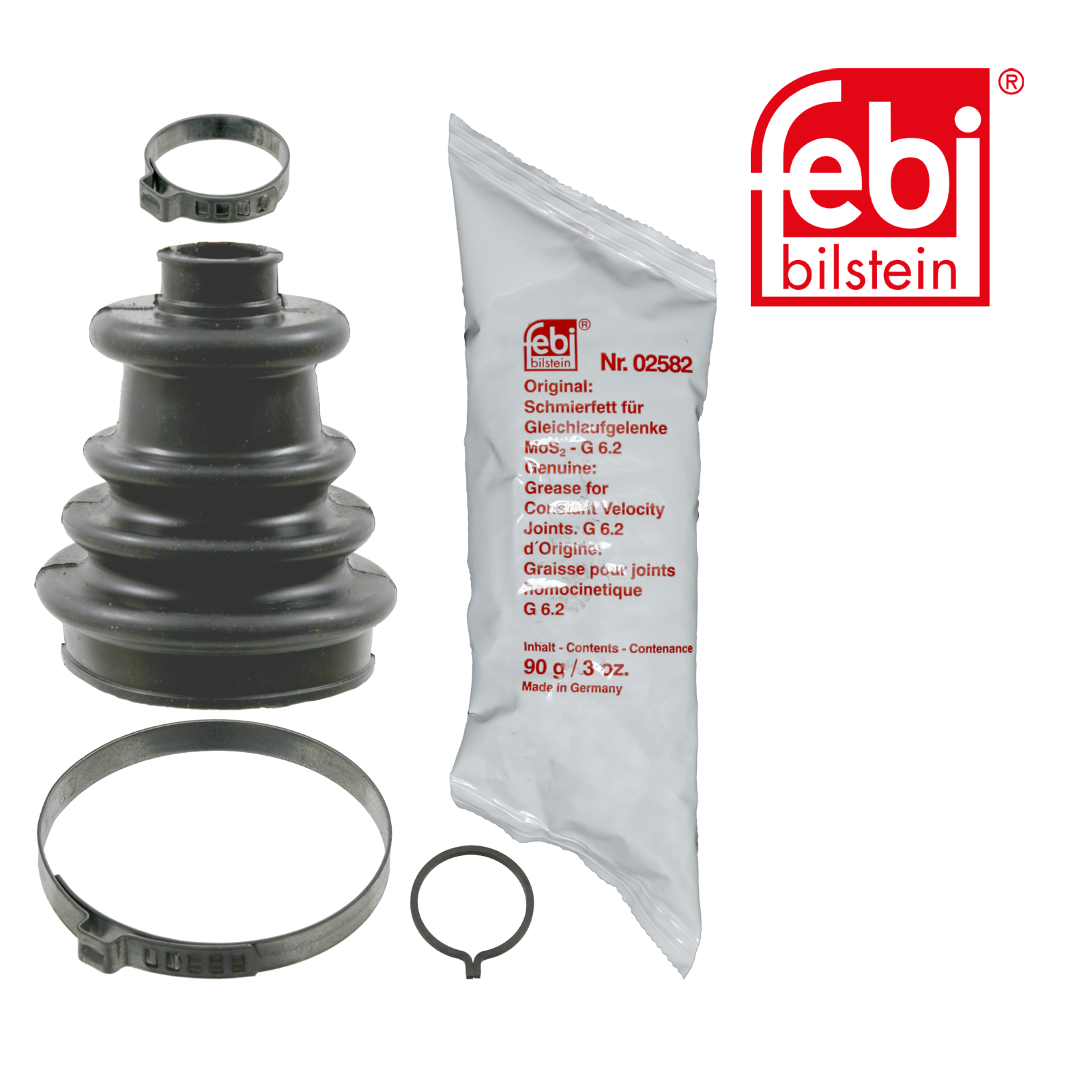 Febi Drive Shaft Bellow Kit Wheel Side Rubber 03291