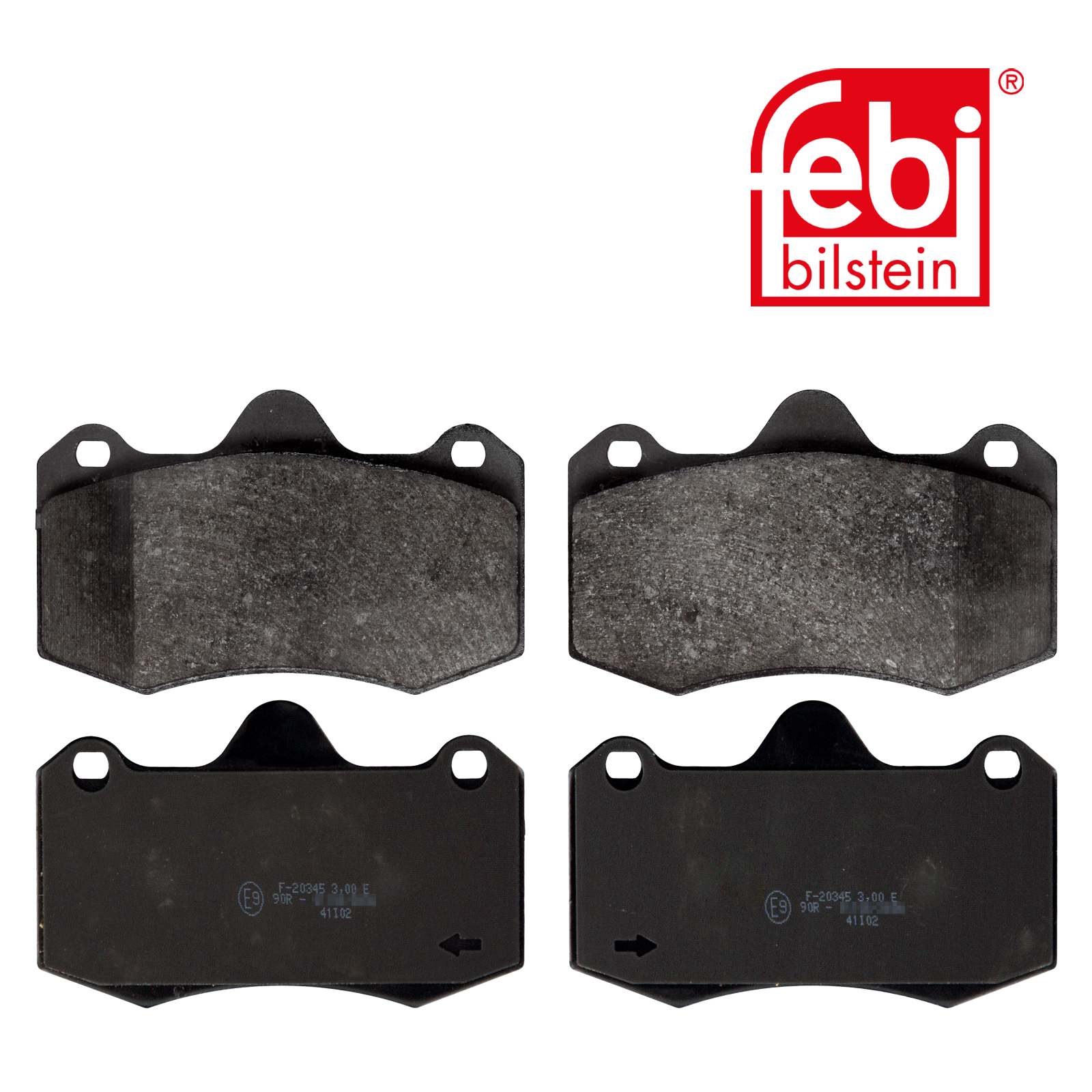 Febi Front Brake Pad Set 116207