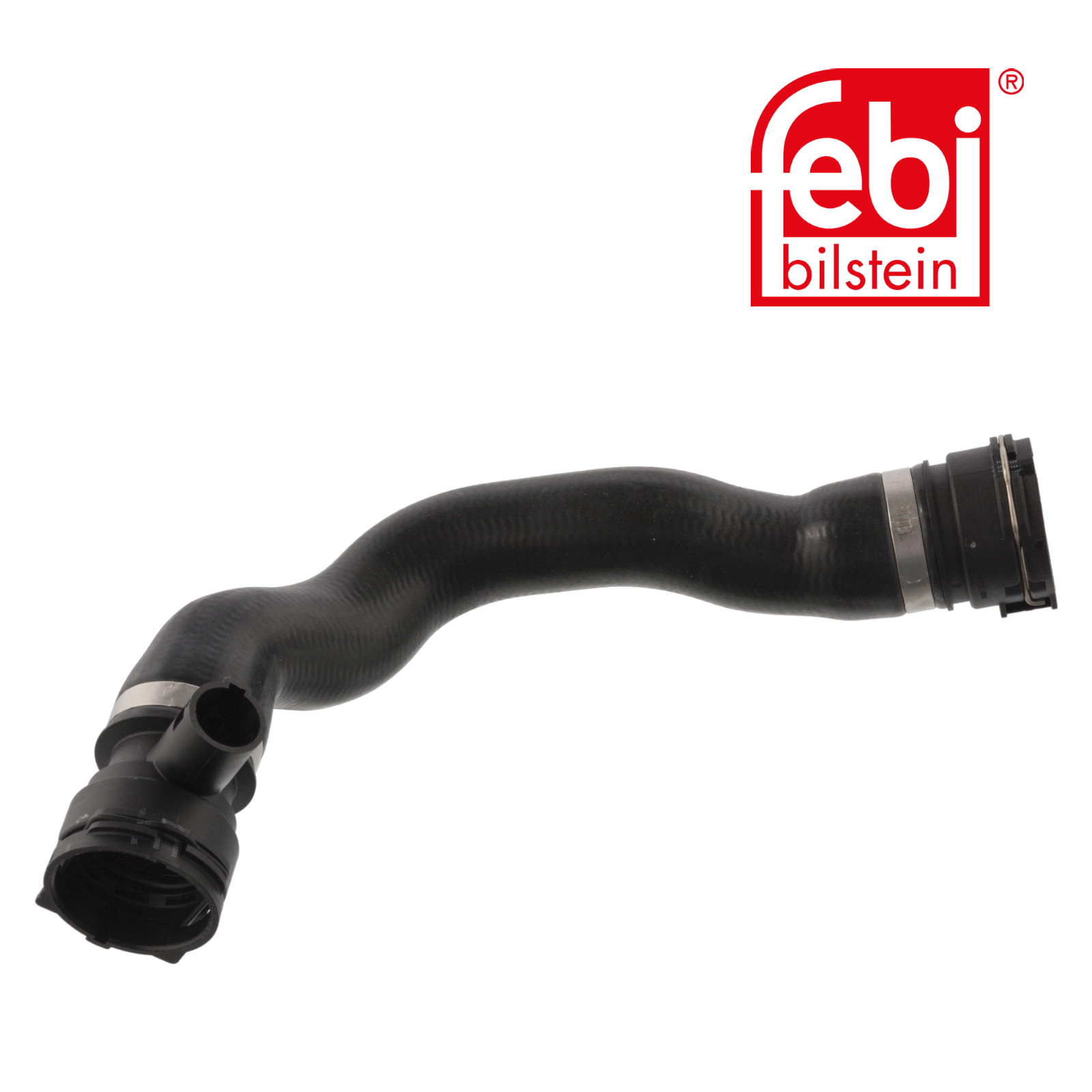 Febi Radiator Coolant Hose Right 205mm ID 45986
