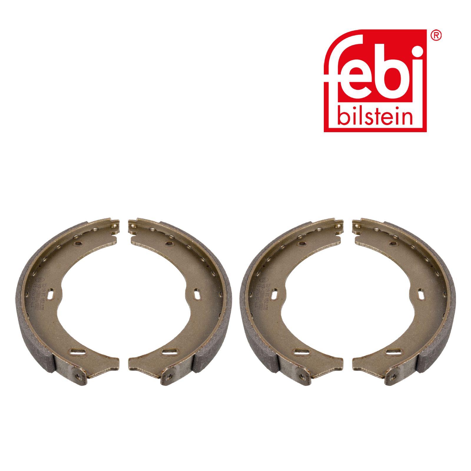 Febi Parking Brake Shoe Set Rear 38531