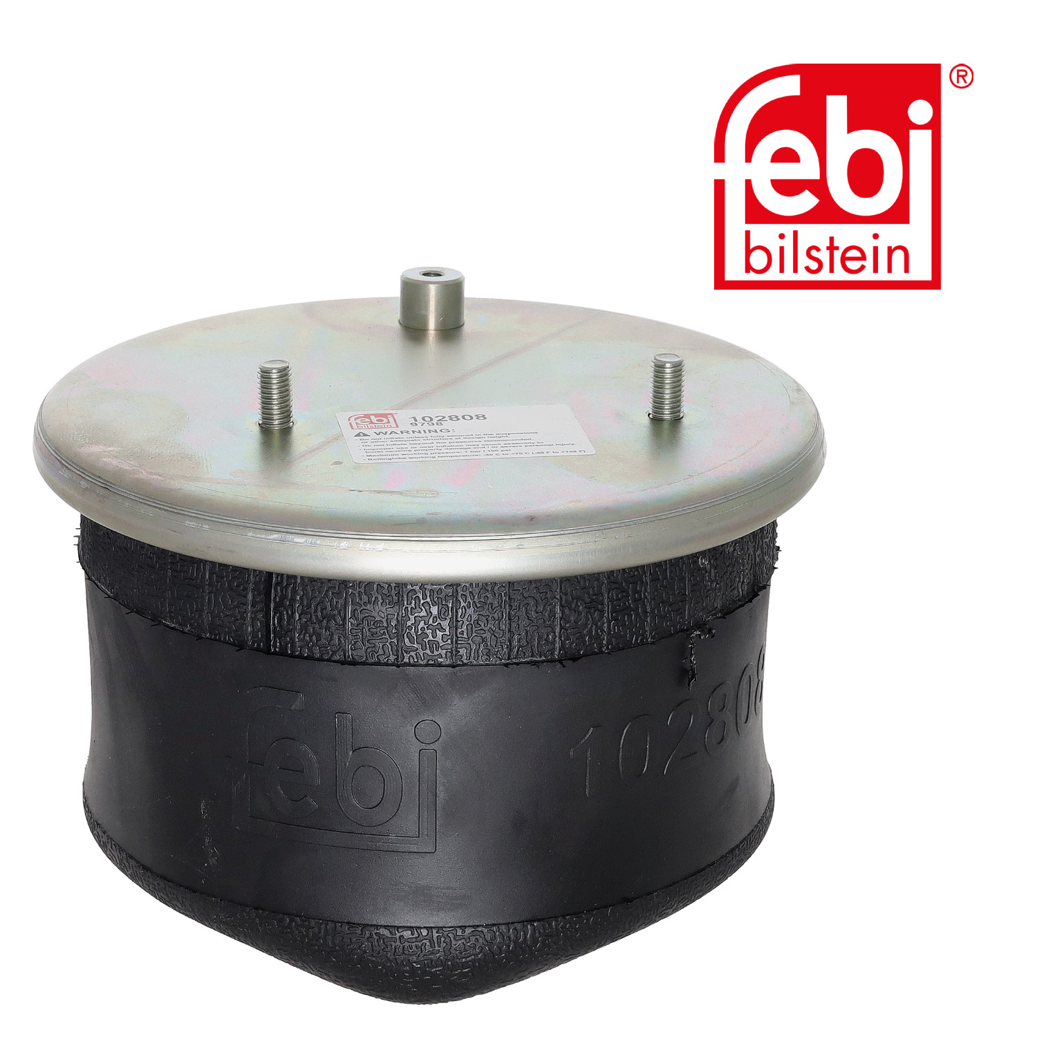 Febi Air Suspension Bellow 228mm Rear 102808