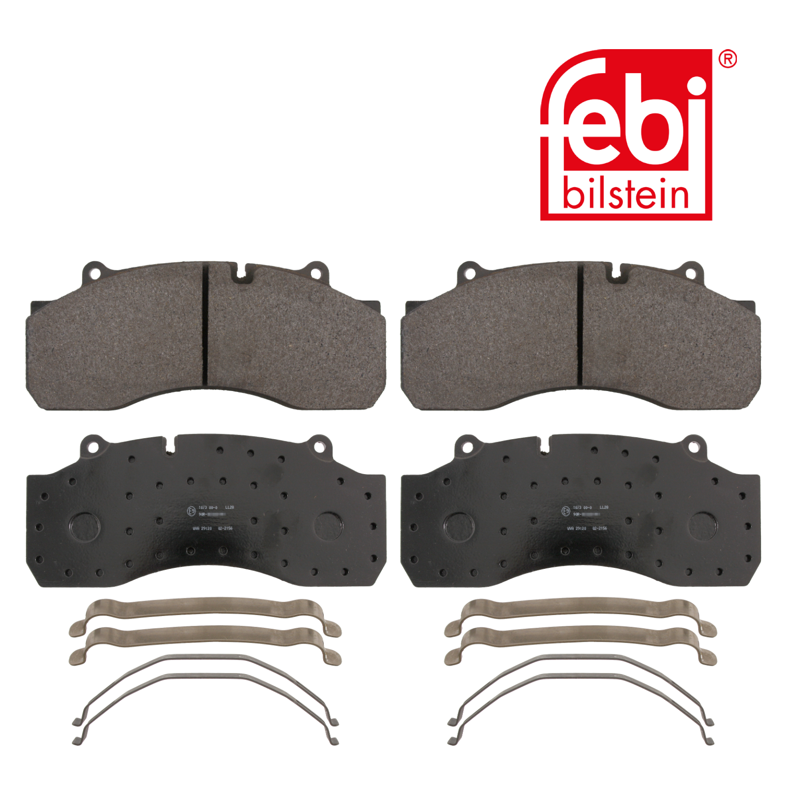 Febi Rear Brake Pad Set 16635