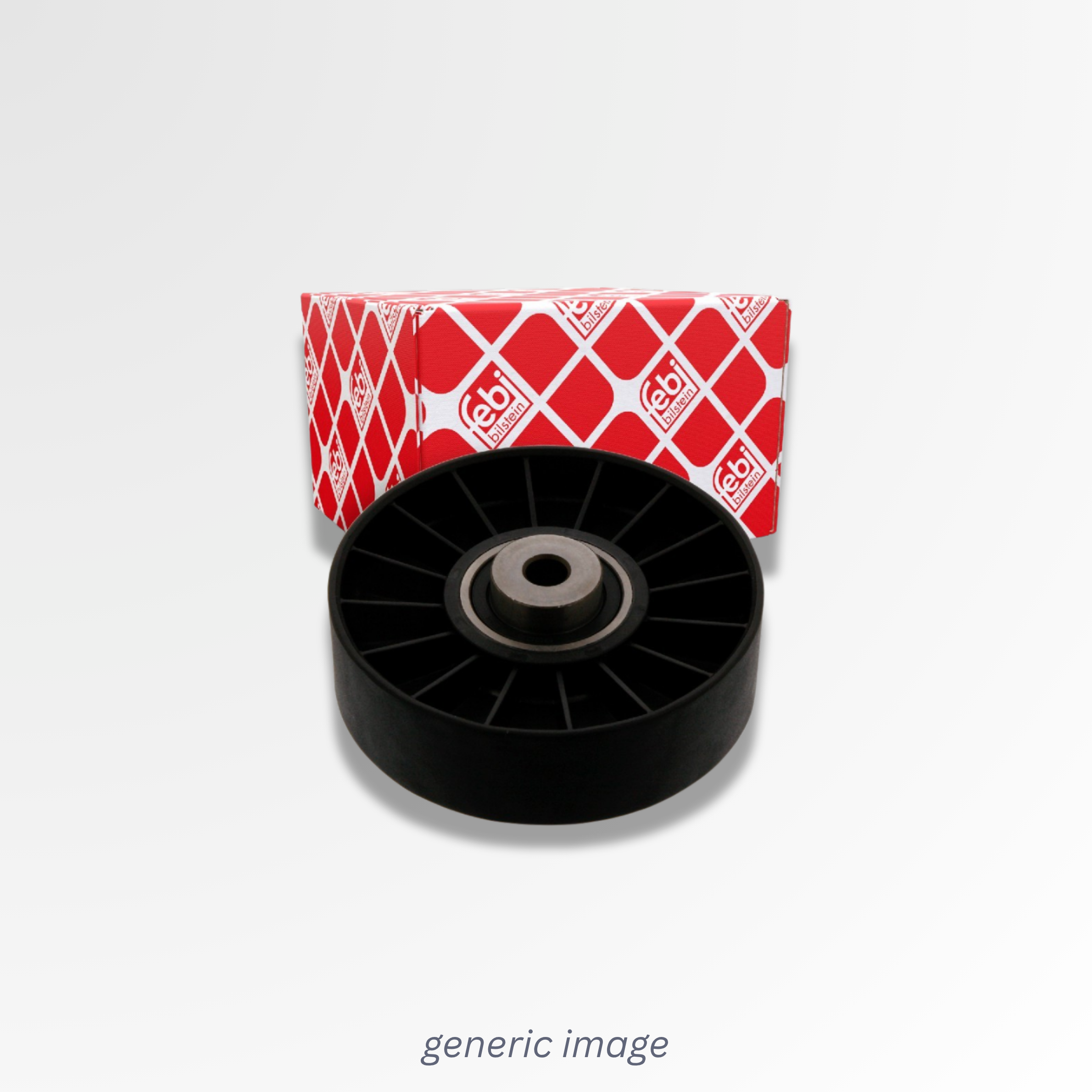 Febi V-Ribbed Belt Deflection/Guide Pulley 100155