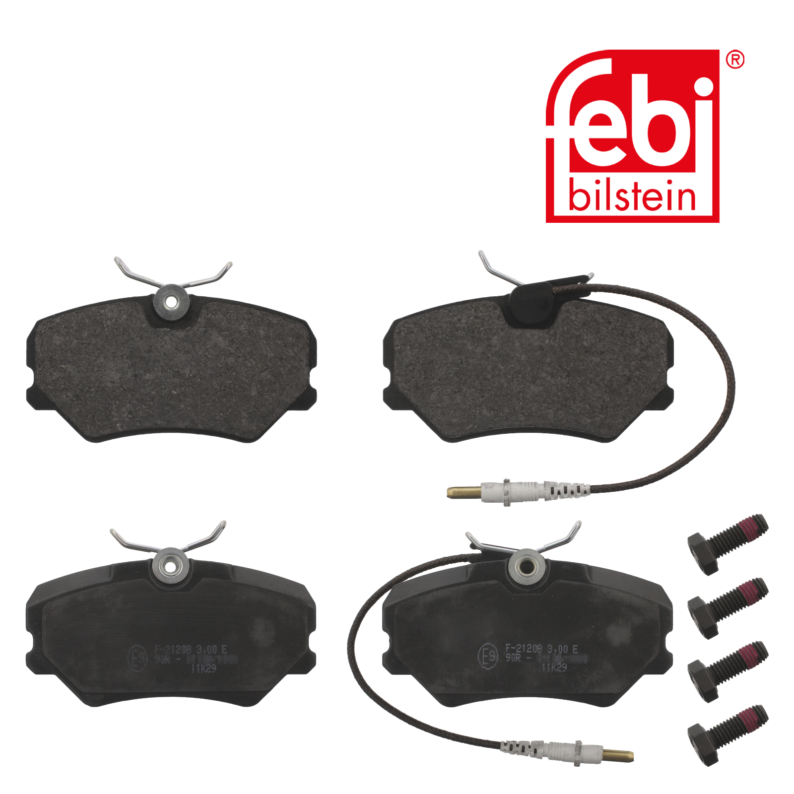 Febi Front Brake Pad Set 16818