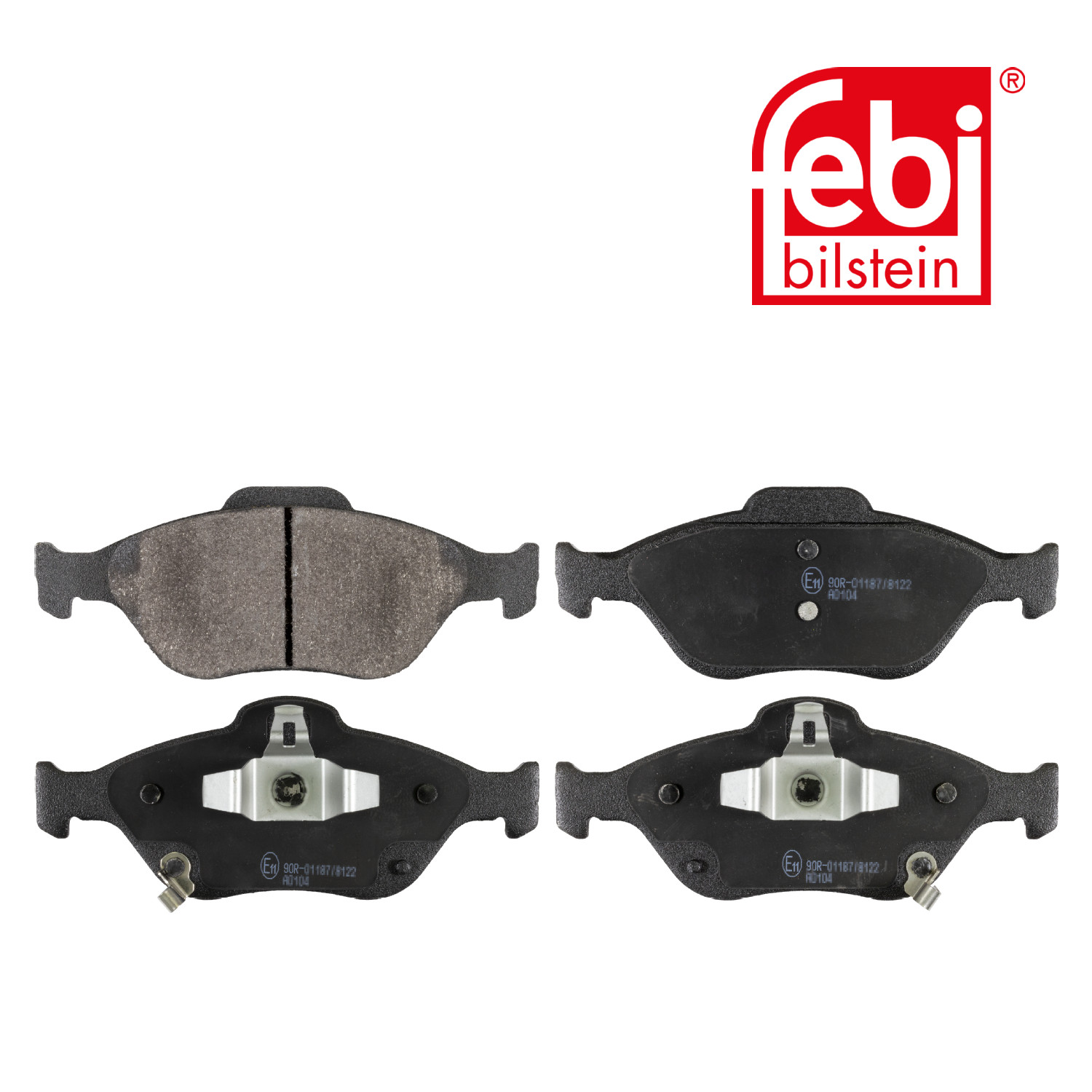 Febi Front Brake Pad Set 116267