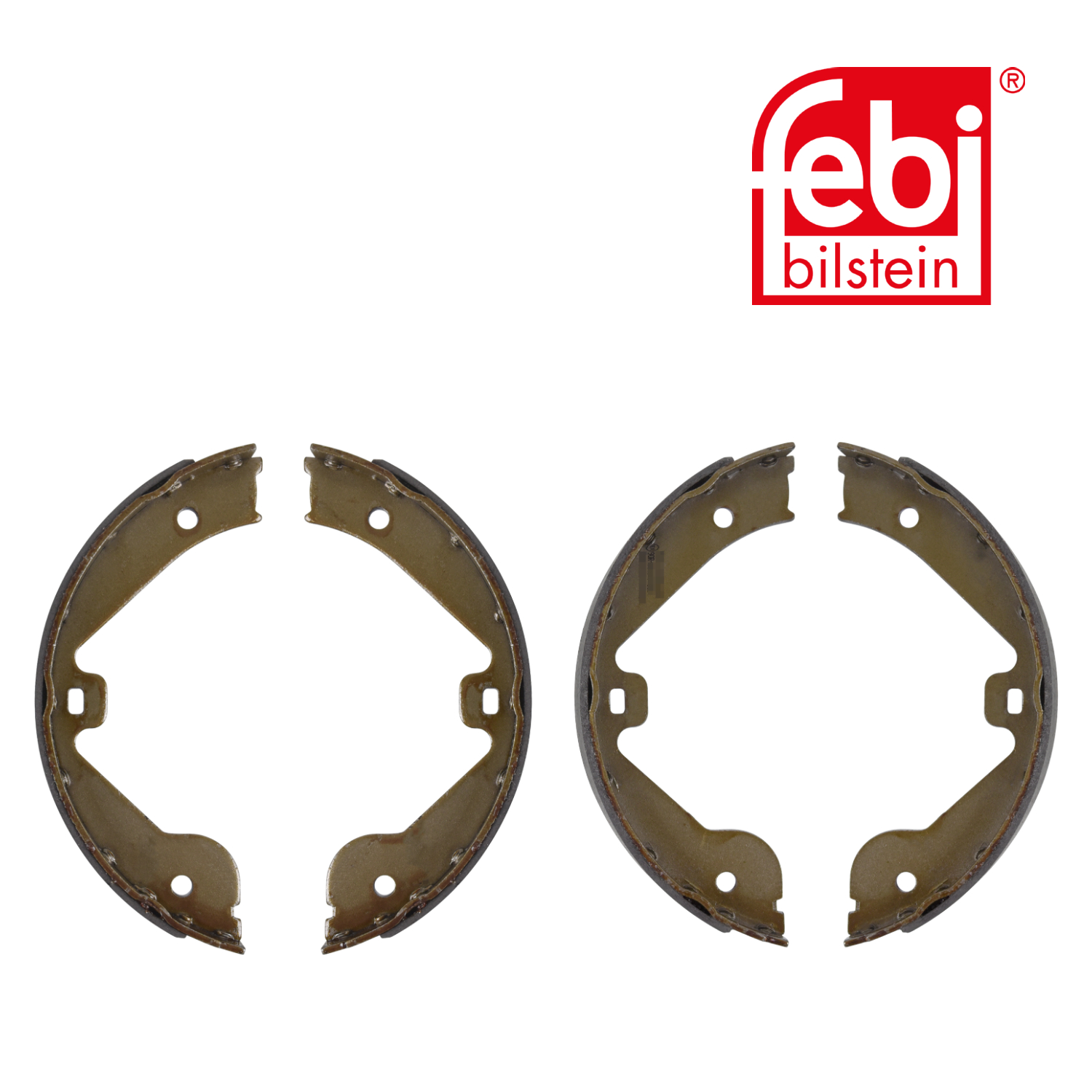 Febi Parking Brake Shoe Set Rear 28729