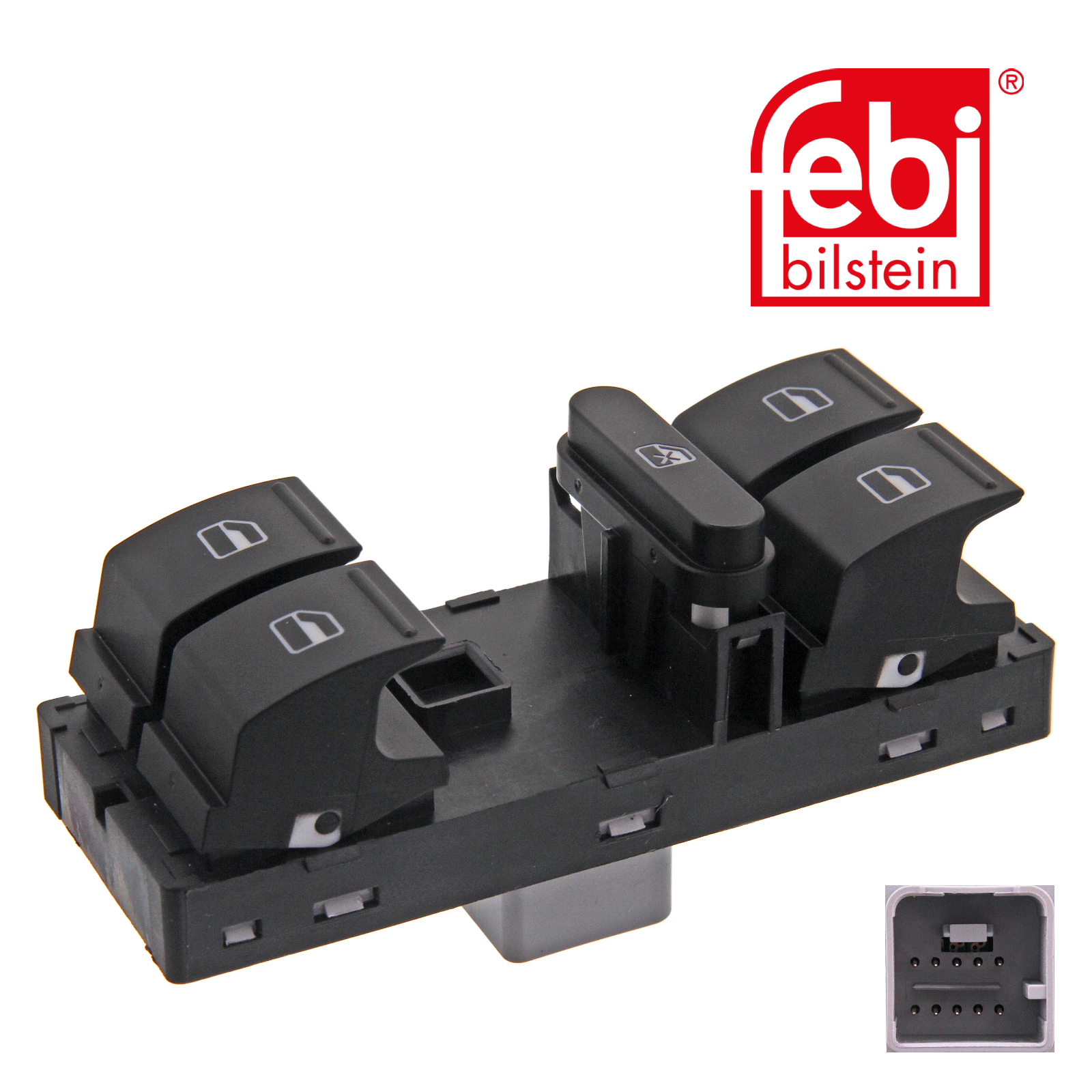 Febi Multi-Function Switch Driver side 10 Connectors 37489