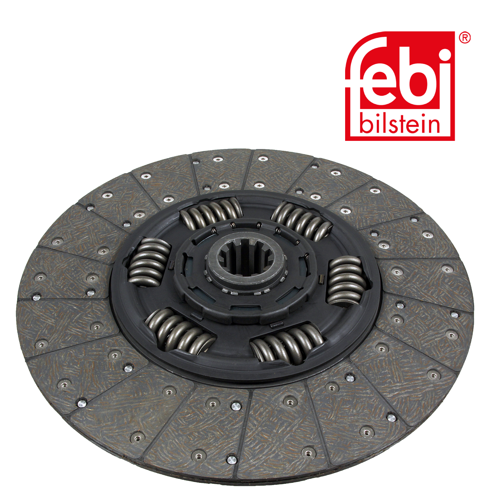 Febi Clutch Friction Disc Plate 430mm 10 Splines 105076