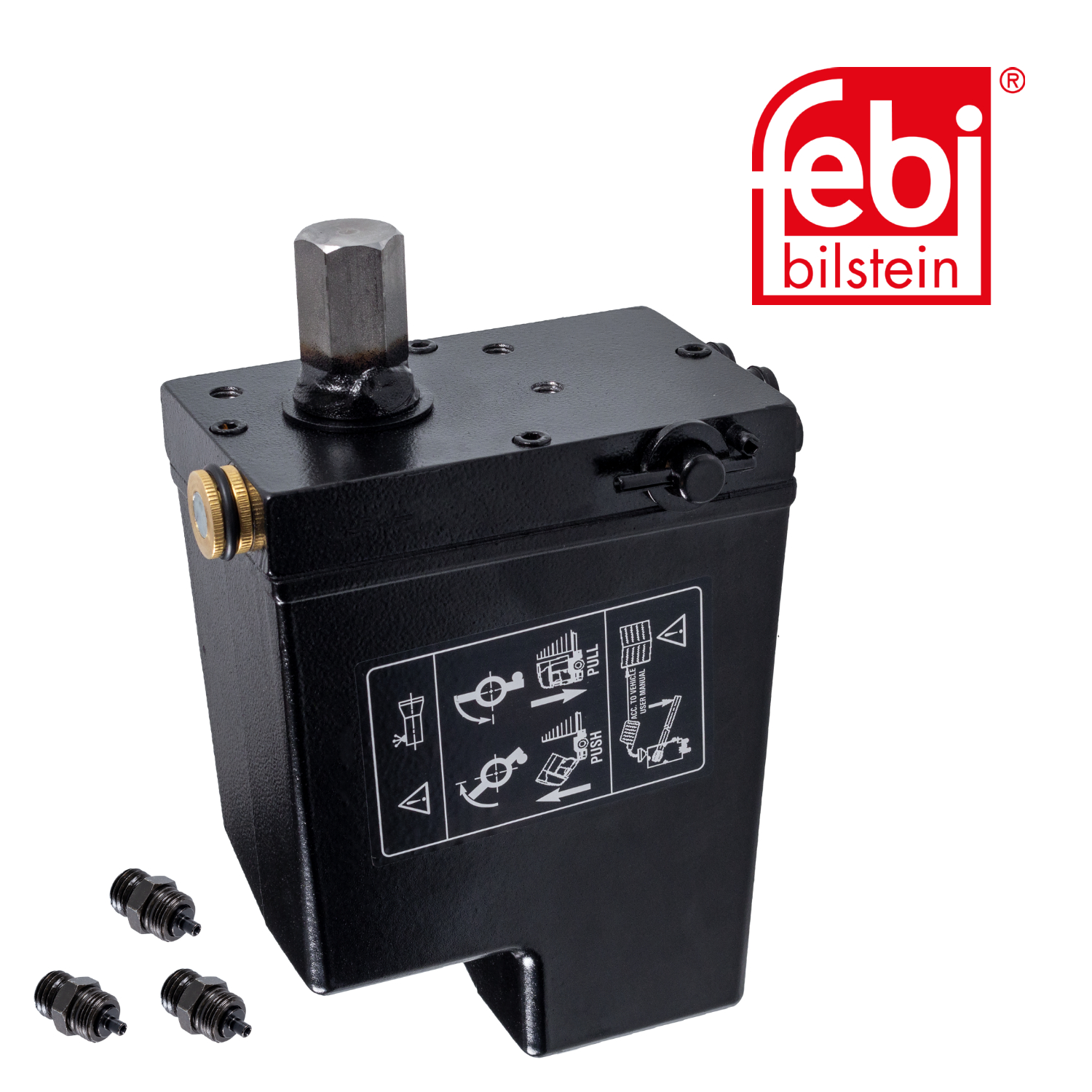Febi Cab Tilt Hydraulic Pump Manual 3 Connectors 39851