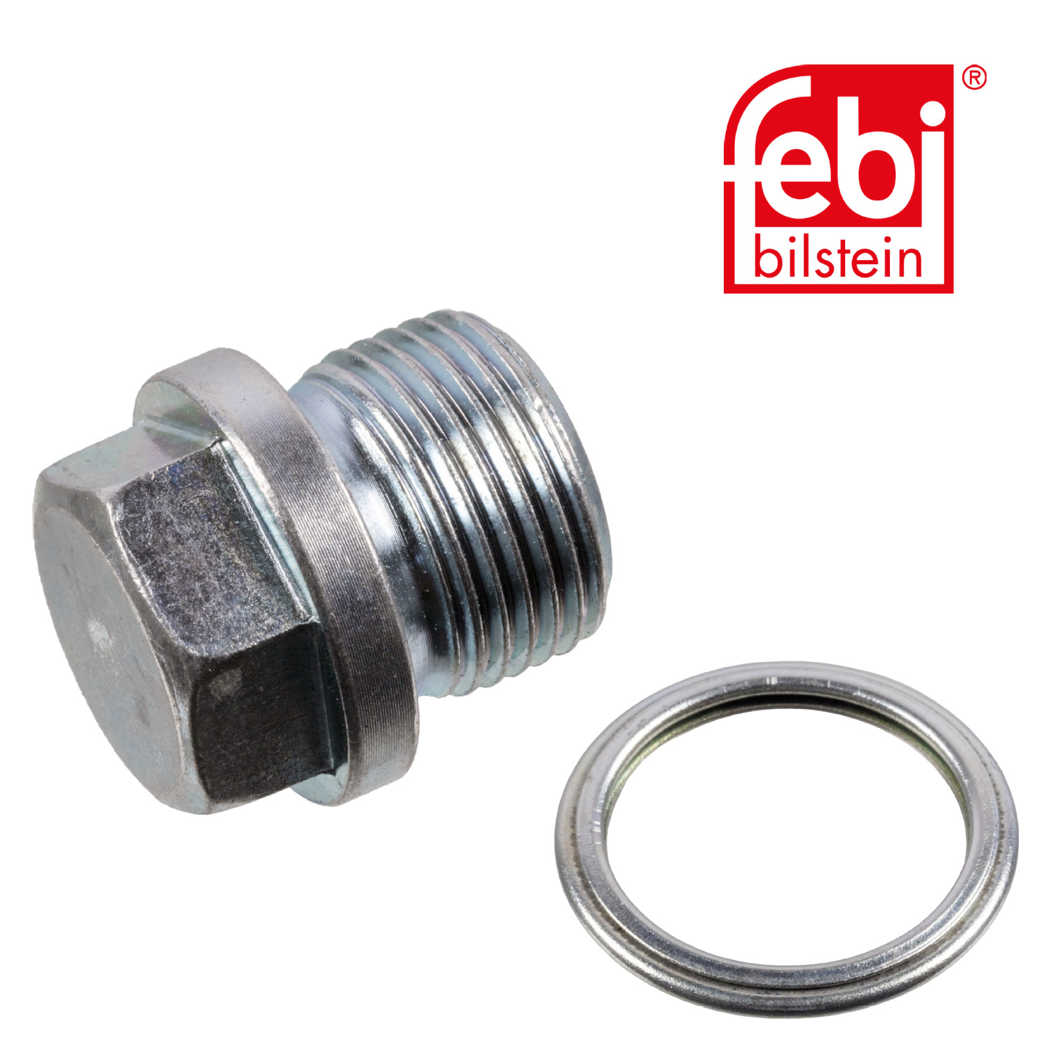 Febi Oil Sump Screw Plug Steel 30655