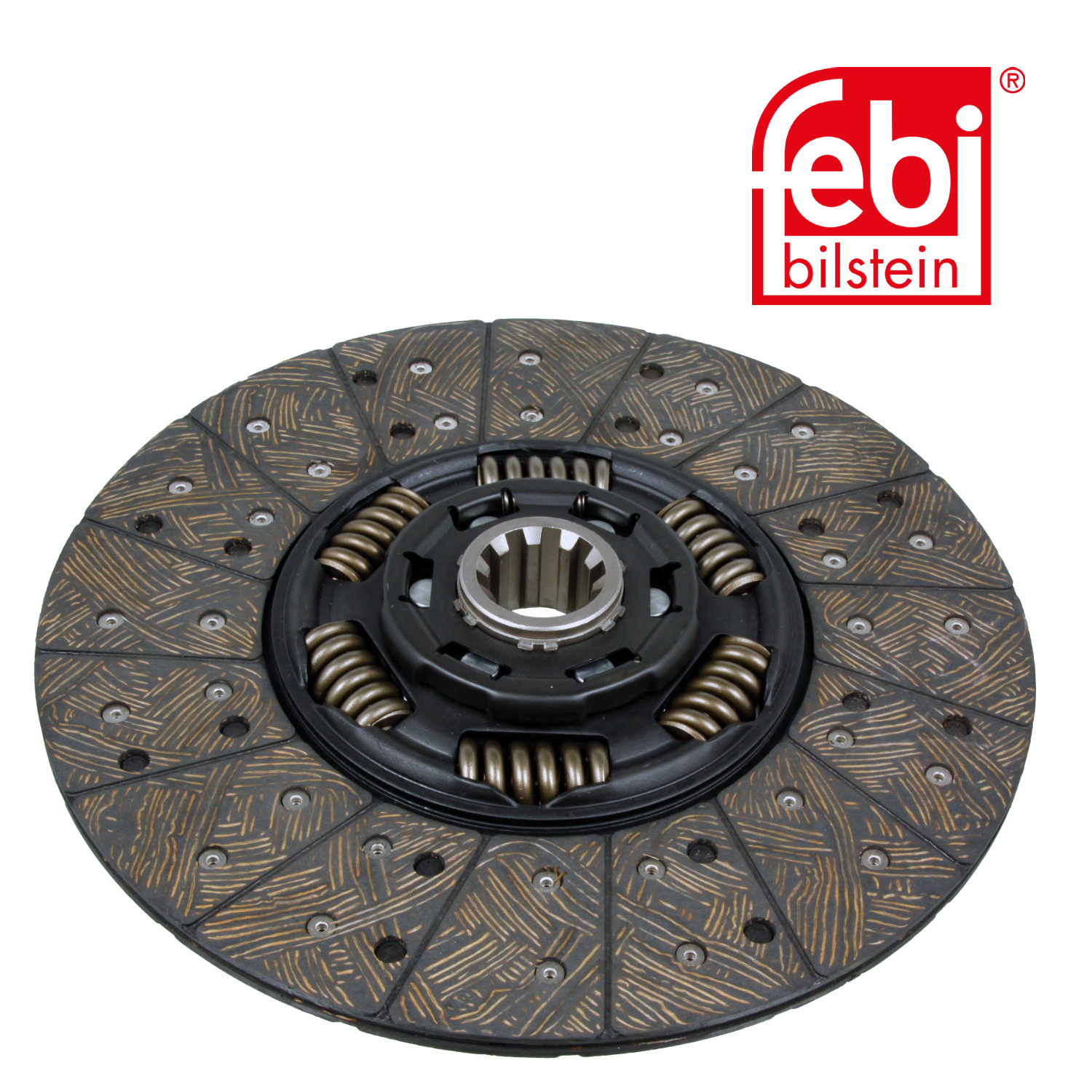 Febi Clutch Friction Disc Plate 350mm 10 Splines 105042