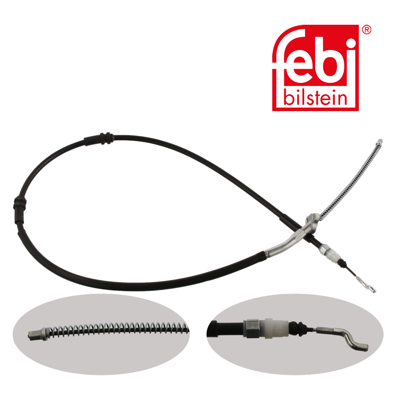 Febi Handbrake Cable Right Rear 36712