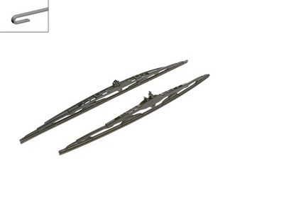 Bosch Twin Spoiler Wiper Blade Set 600mm + 530mm — 80 fits Mercedes-Benz C-Class