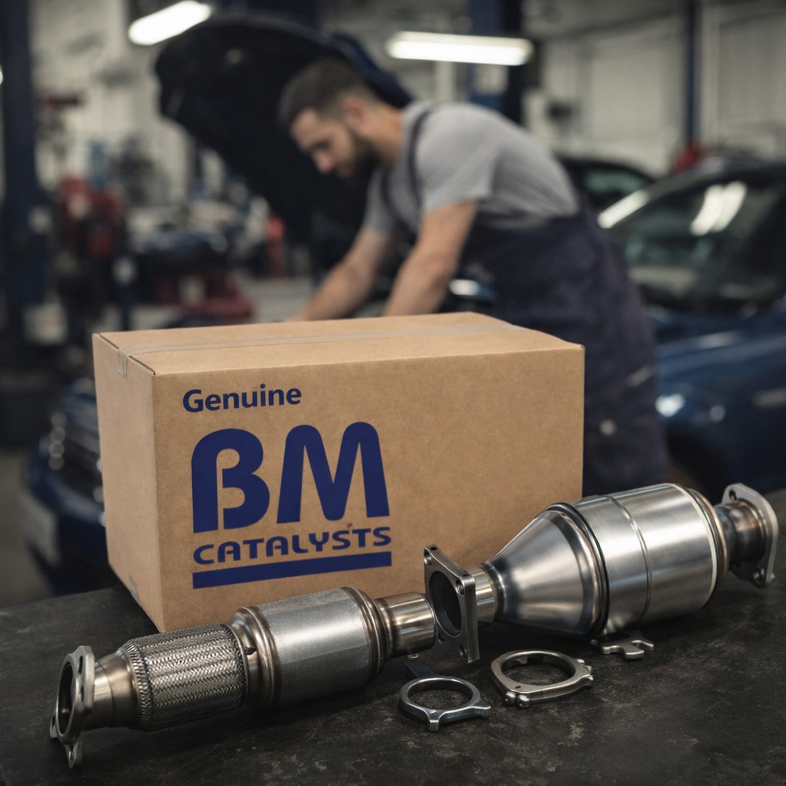 BM Catalysts Exhaust Pipe Mounting Kit