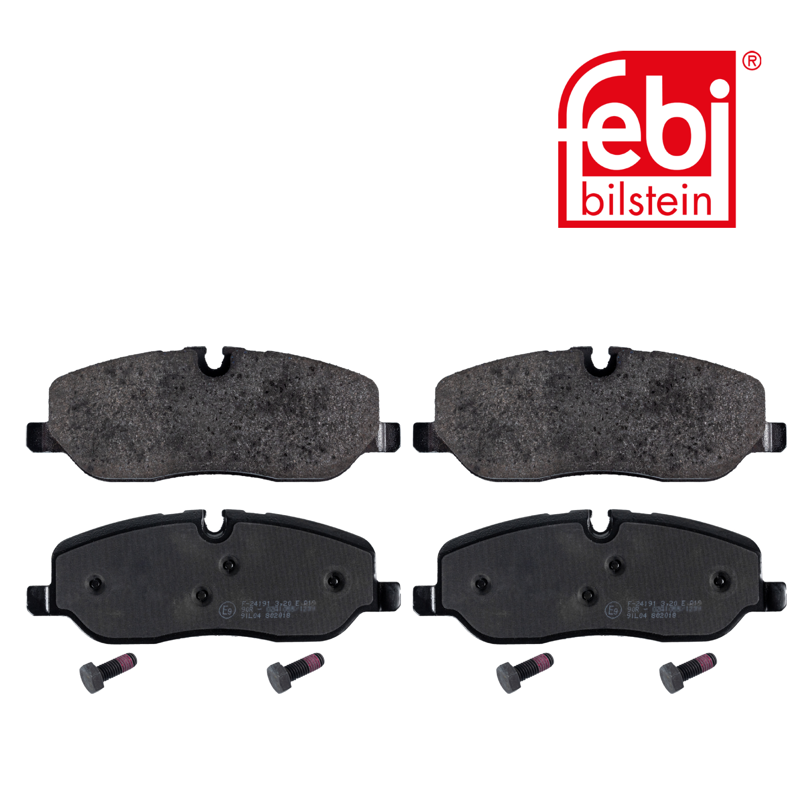 Febi Front Brake Pad Set 116119